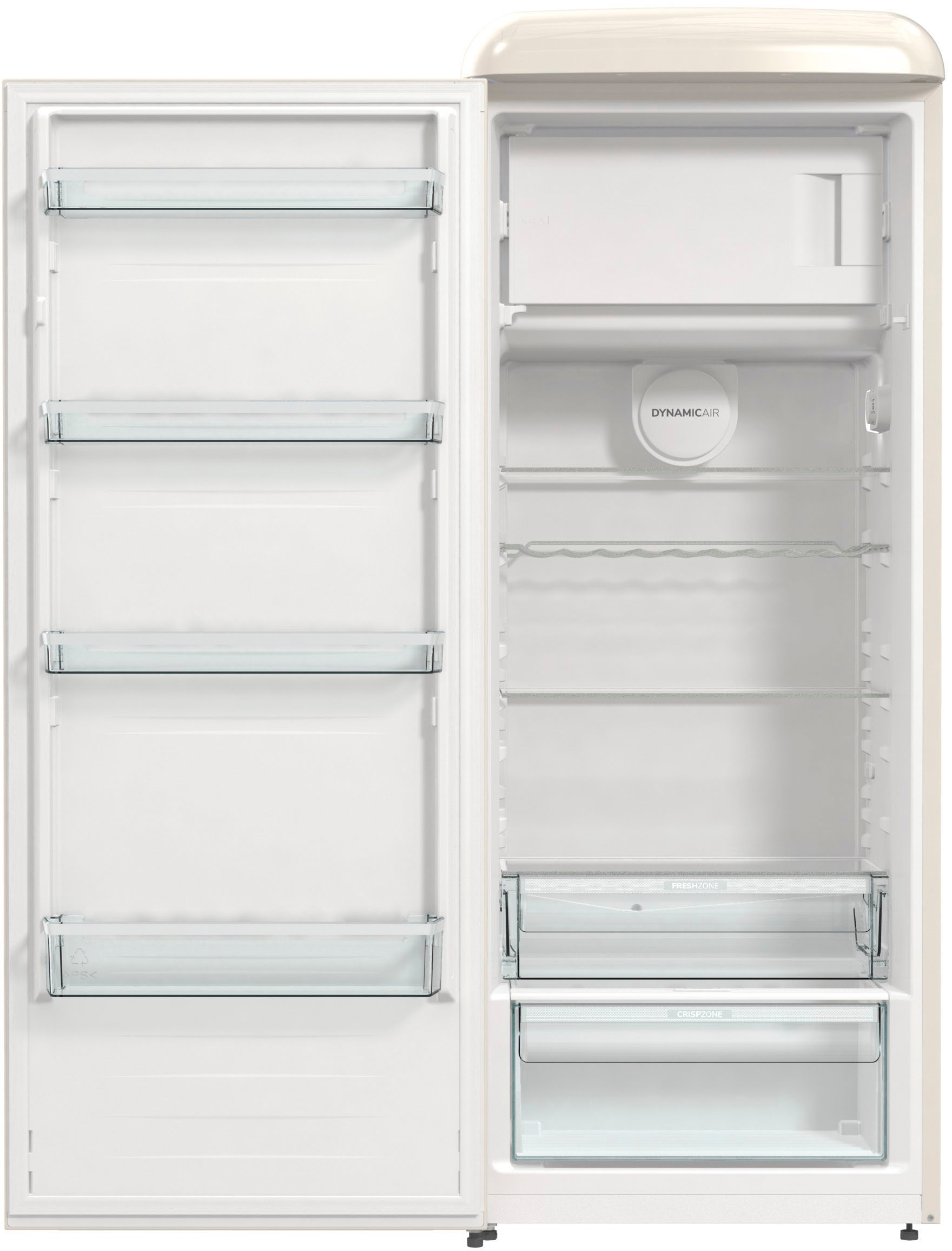 GORENJE Kühlschrank, ORB615DC-L, 152,5 cm mit hoch, cm breit XXL 59,5 Garantie 3 Jahren