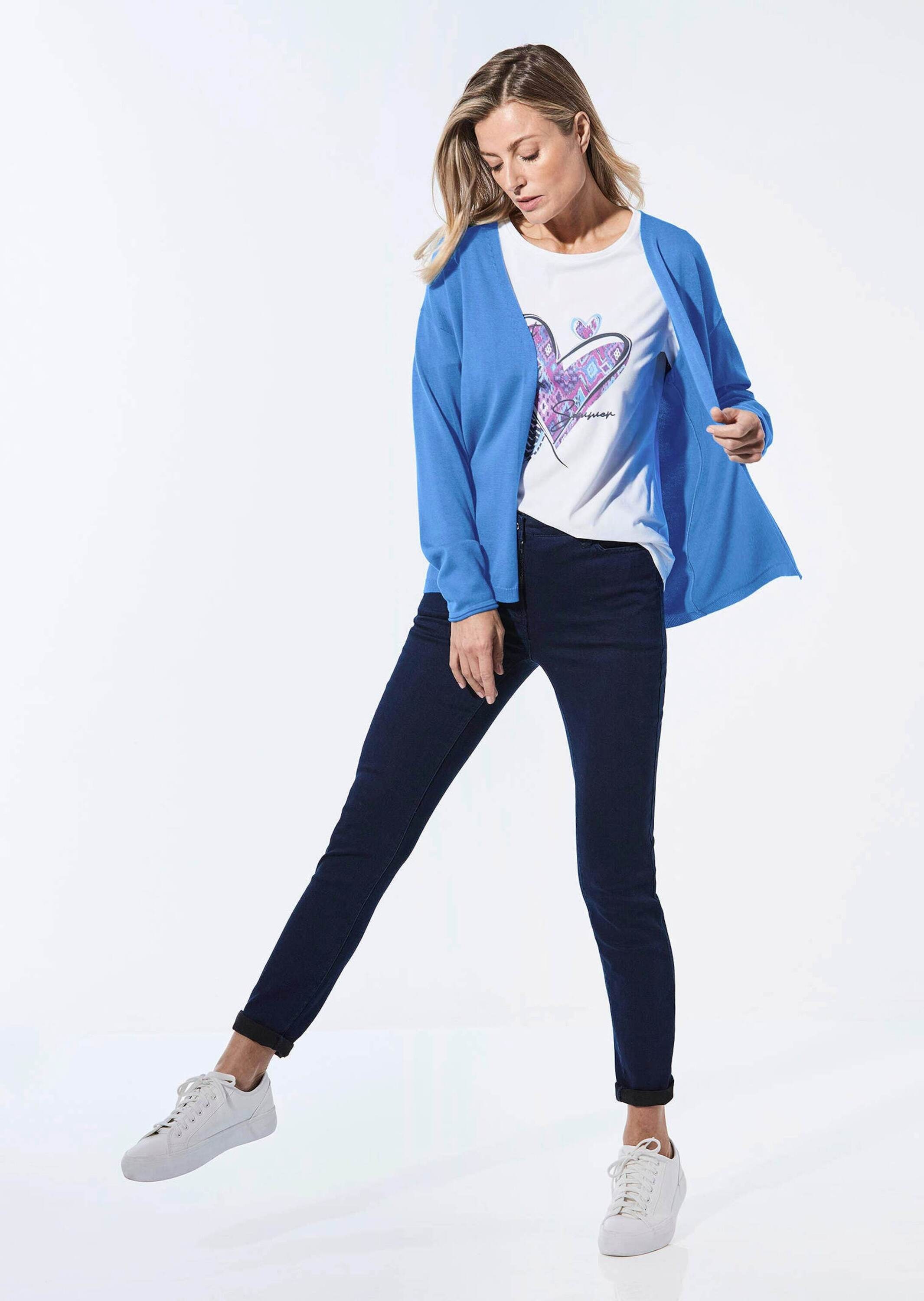 GOLDNER Strickjacke »Offene Strickjacke in Kurzform« keine/nicht relevant