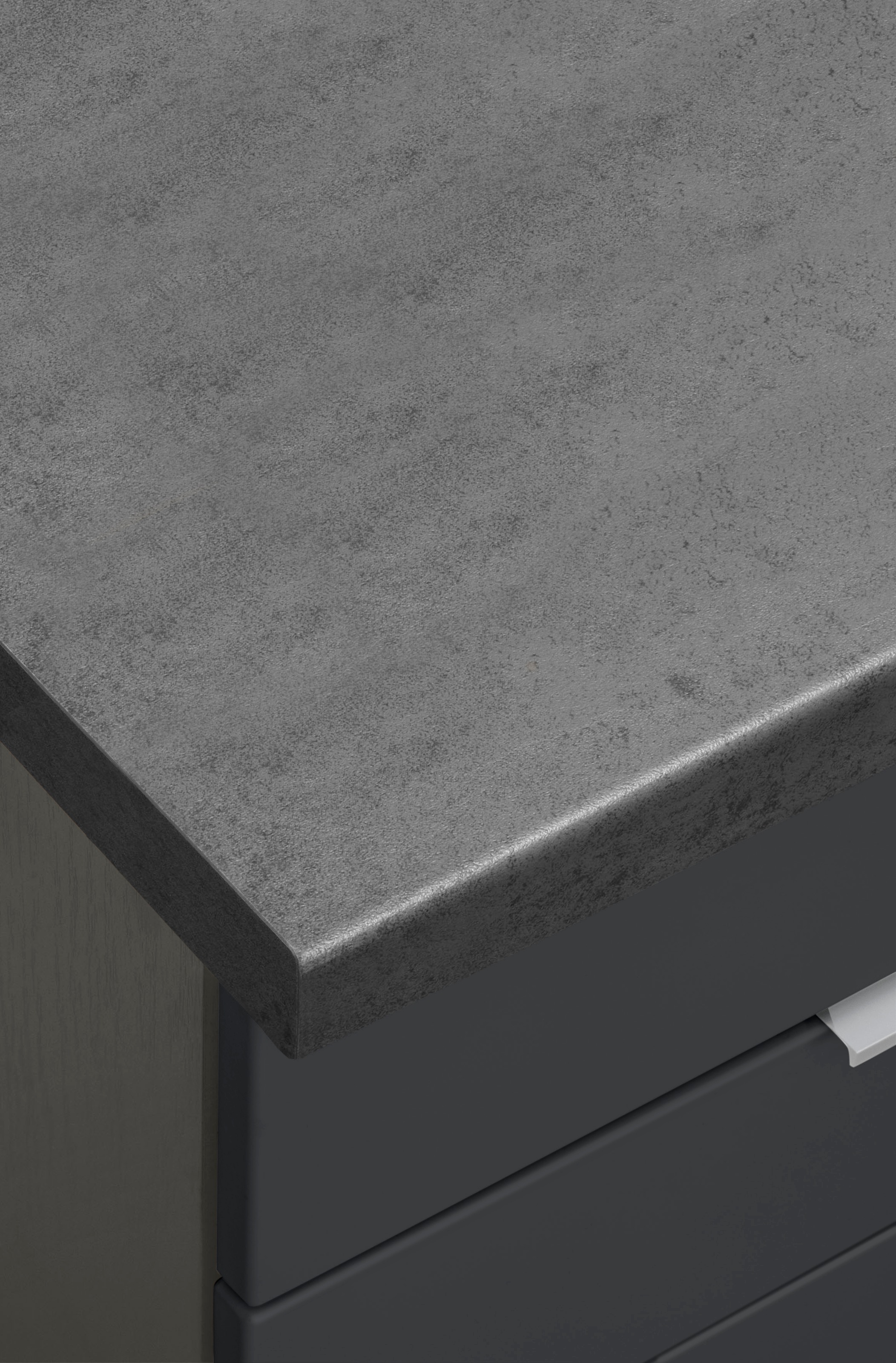 KOCHSTATION Küchenzeile »KS-Luhe« 390 cm breit, wahlweise mit oder ohne E-Geräten, gefräste MDF-Fronten