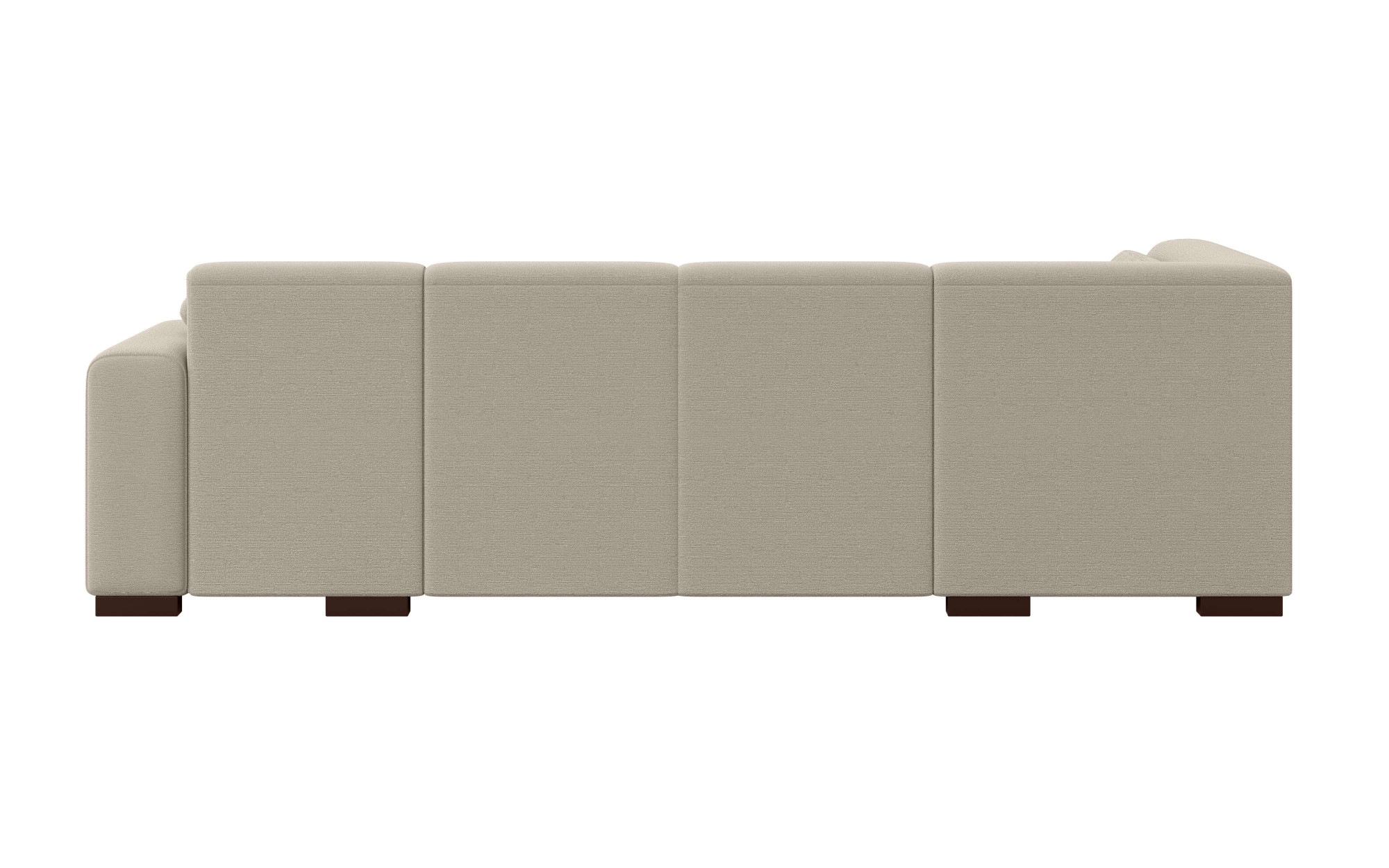 Home affaire Wohnlandschaft »BORNHOLM U-Form mit Recamiere rechts/links, B/T/H: 300/162/85 cm«, U-Form mit Wellenunterfederung, Recamiere rechts oder links bestellbar