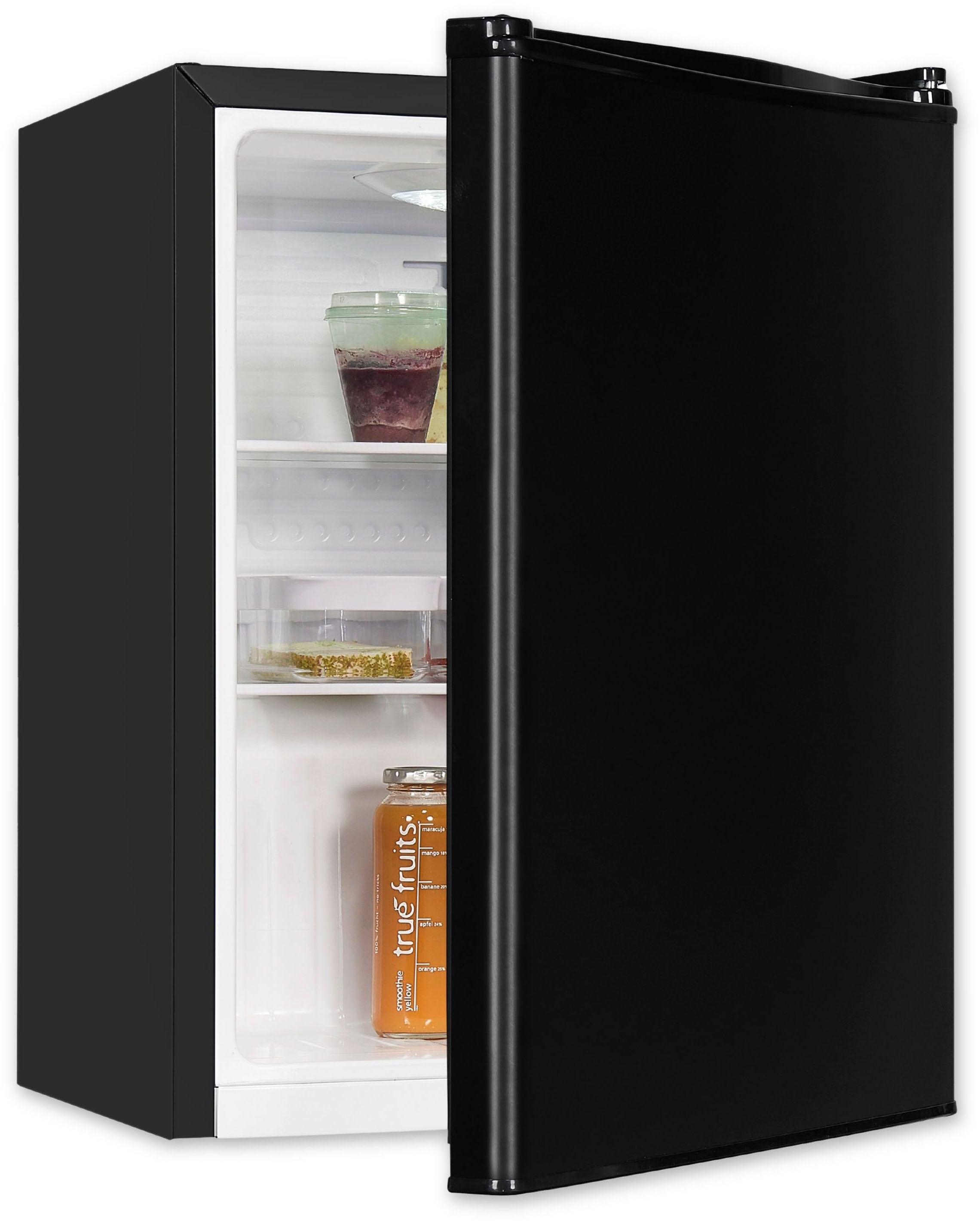 exquisit Kühlschrank »KB60-V-090E schwarz«, 52 L Volumen