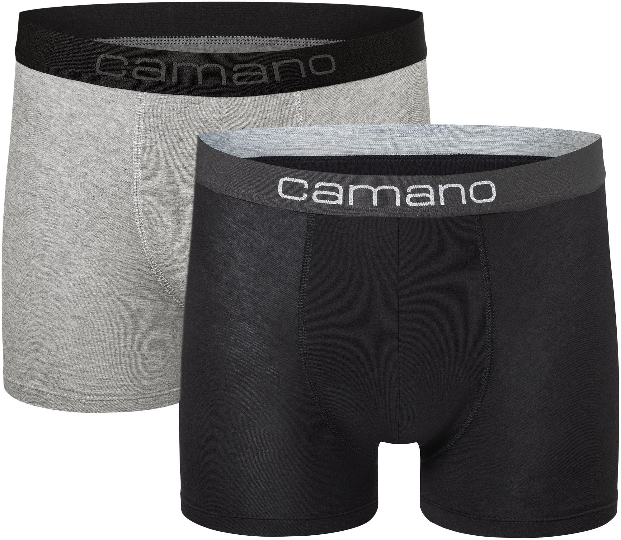 Camano Boxershorts »comfort« 6er Pack,  mit Stretch-Logobund