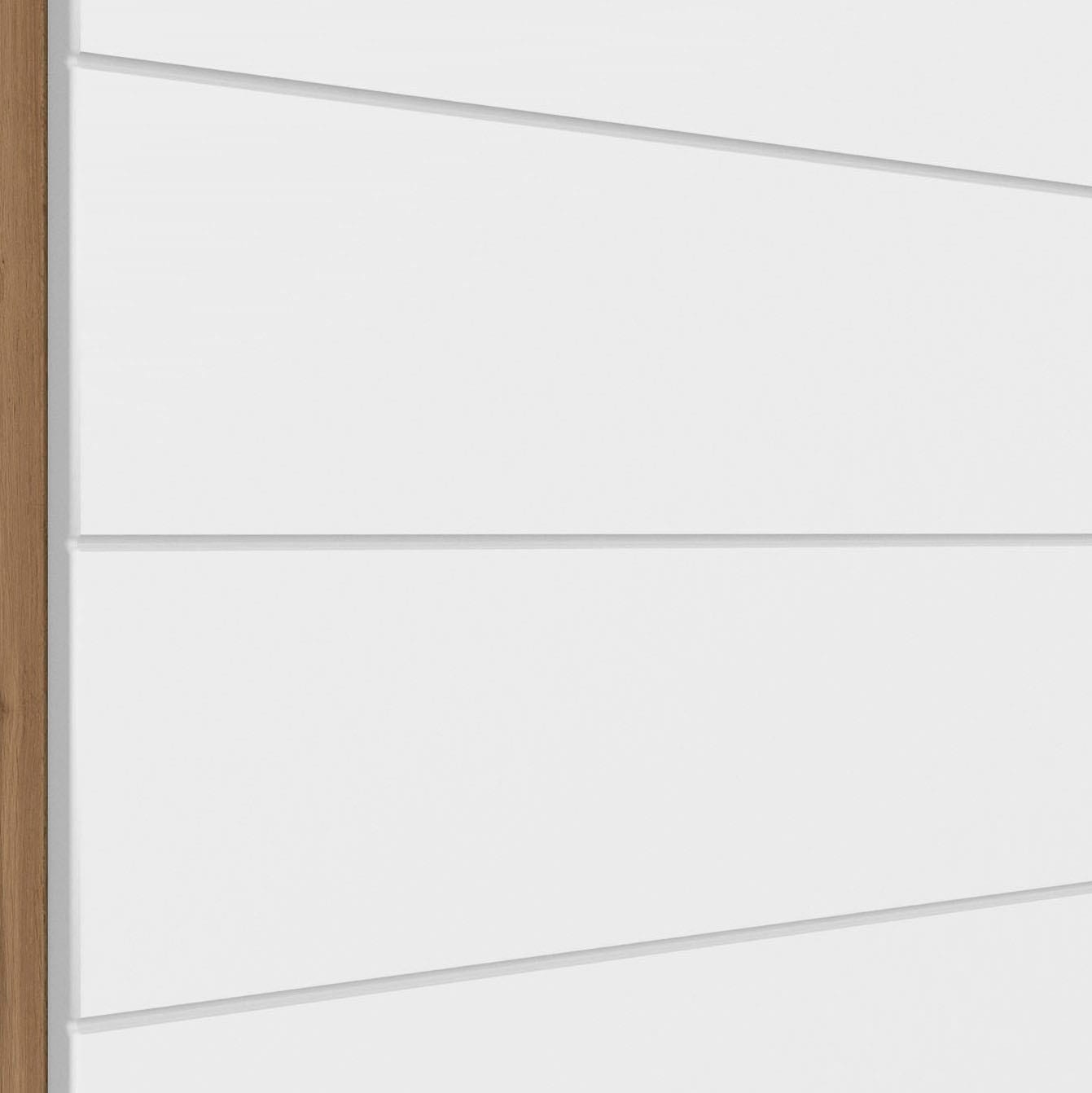 KOCHSTATION Hängeschrank »KS-Luhe«, 60 cm breit, hochwertige MDF-Fronten mit waagerechter Lisene