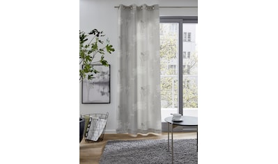 DELAVITA Vorhang »FLOWER«, (1 St.), verschiedene Größen, monochrom online  kaufen