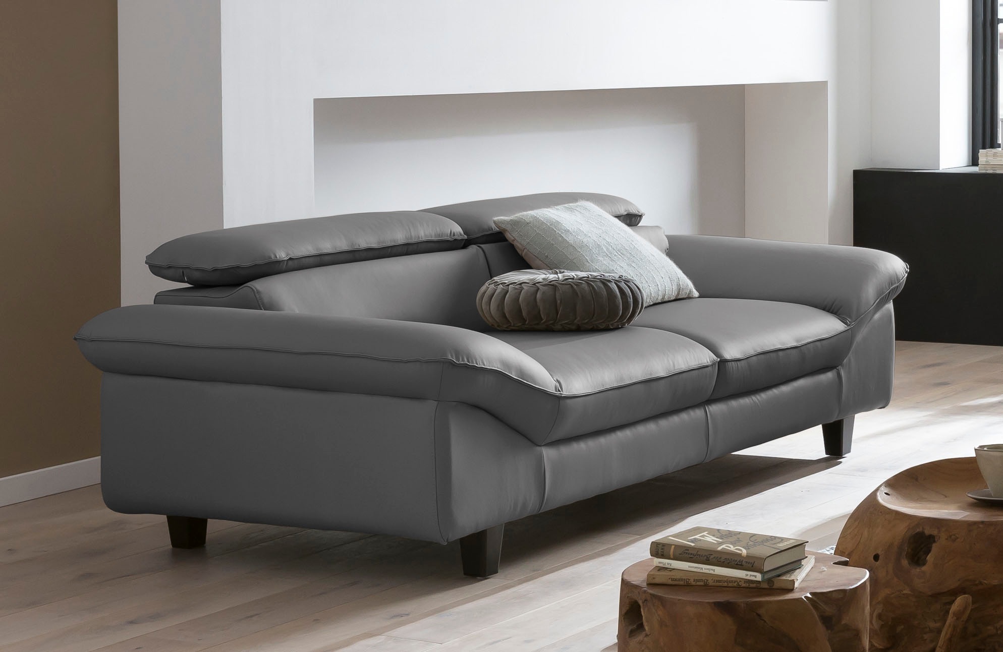 Home affaire 2-Sitzer »Pilot«, Big-Sofa mit Kopfteilverstellung