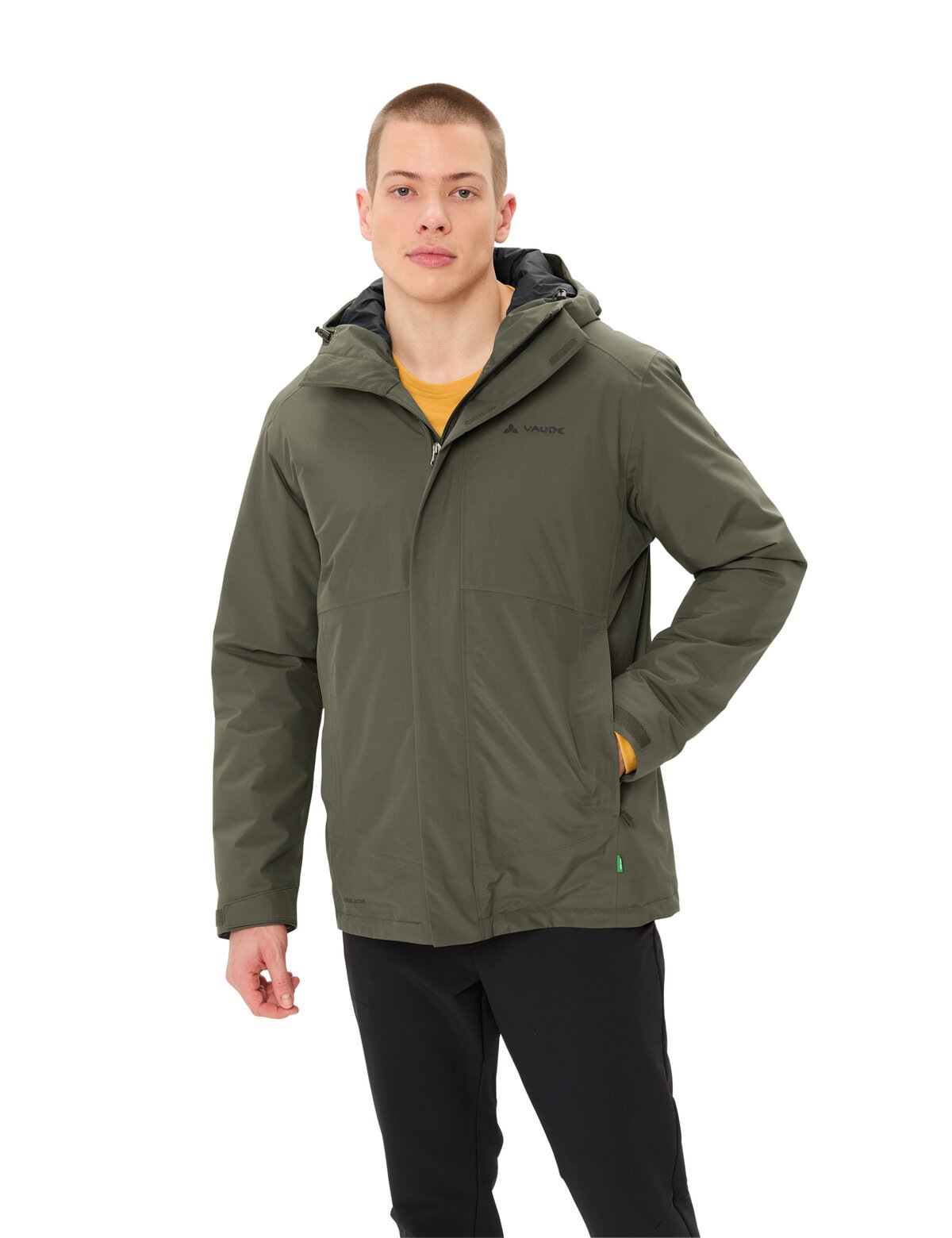 VAUDE »MEN'S ROSEMOOR PADDED JACKET II« 1 Stk. tlg. mit Kapuze