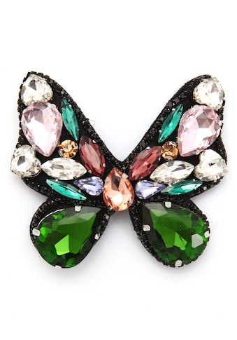 J.Jayz Brosche »Schmetterling mit Anstecknadel, bunt«, mit Glassteinen kaufen