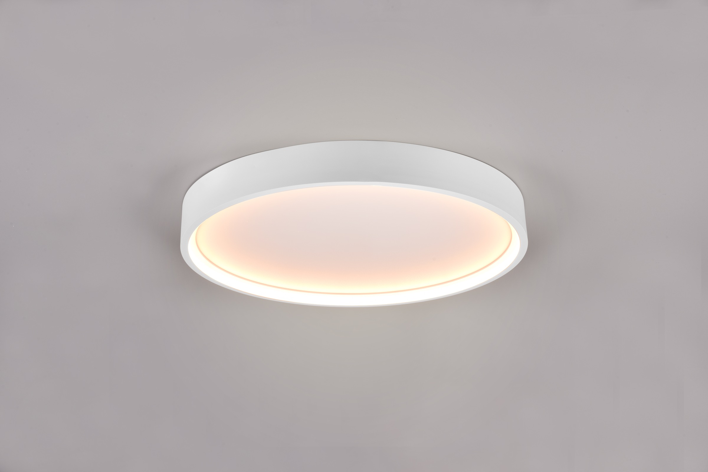 TRIO Leuchten LED Deckenleuchte »DOHA, Deckenlampe 29W 3260 Lumen Lichtfarbe einstellbar 2300-4000K«, 1 flammig, Leuchtmittel LED-Board | LED fest integriert, indirektes Licht getrennt schaltbar als Wandlampe und Deckenlampe mögl