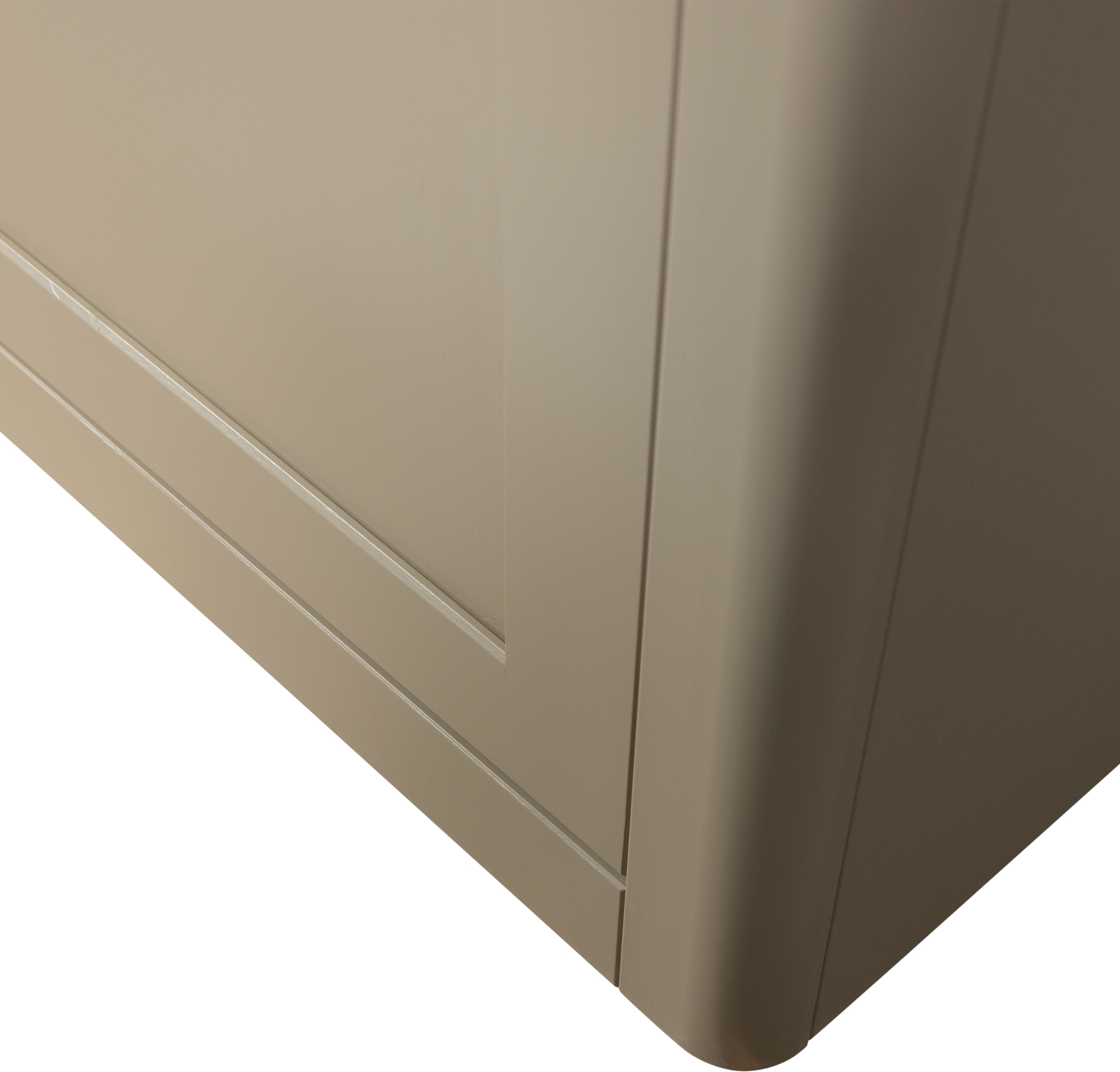 WOOOD Vitrine »GUNNAR« FSC®-zertifizierte Kiefer, bietet stilvolle Aufbewahrung auf 4 Böden