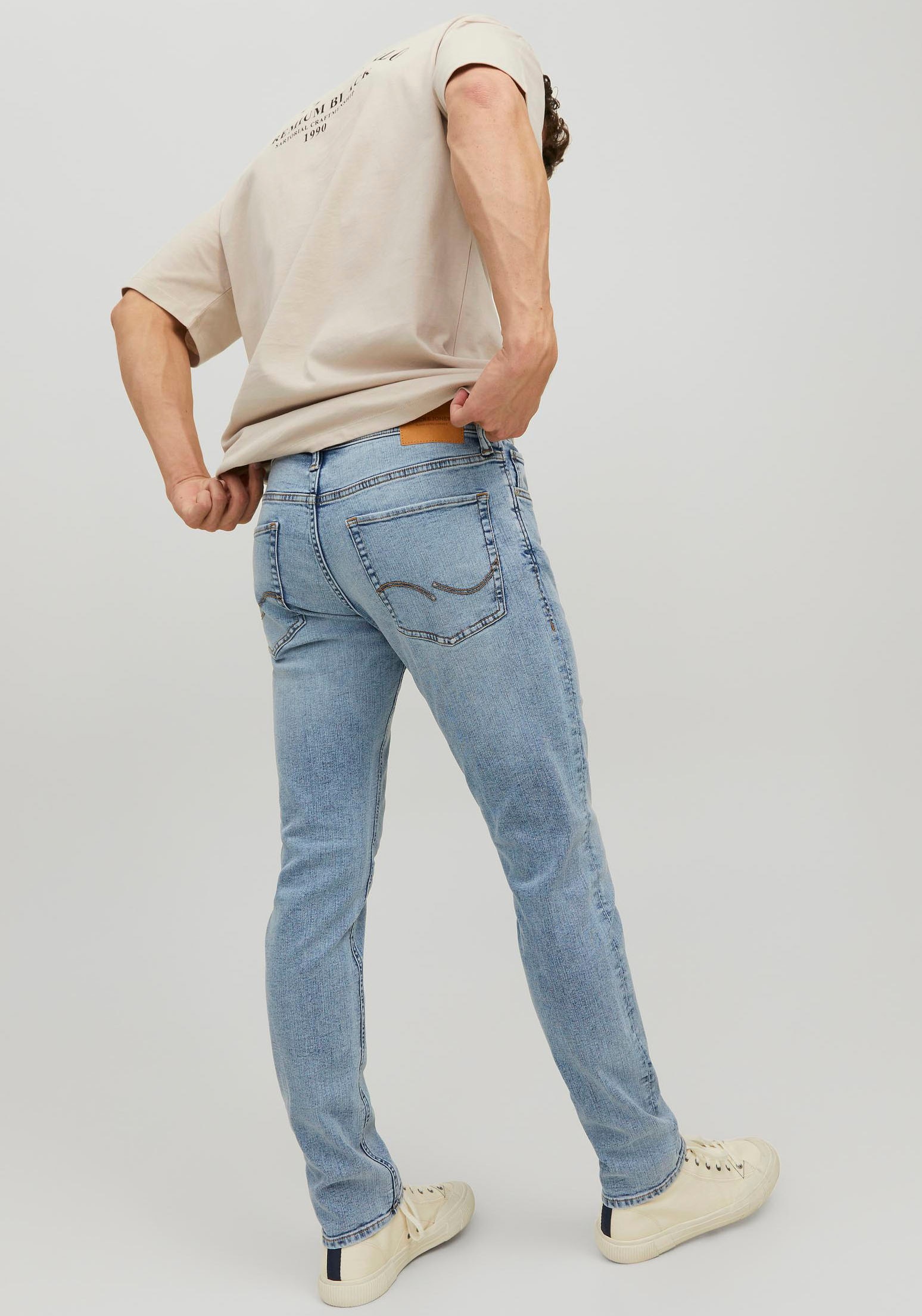 Jack & Jones Slim-fit-Jeans »JJ JJIGLENN JJORIGINAL«