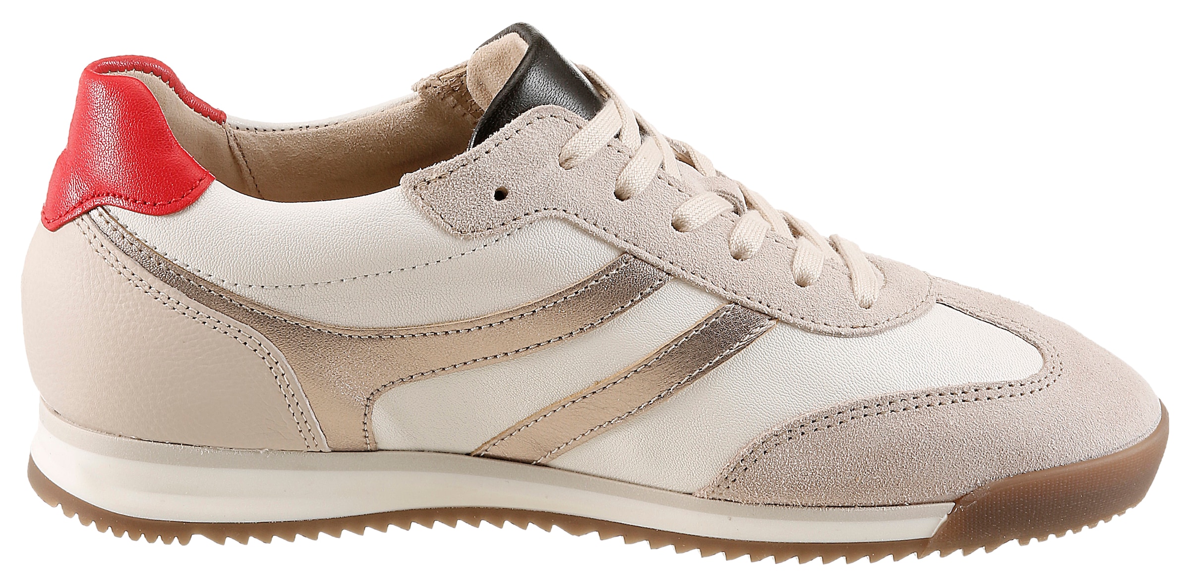 Gabor Keilsneaker  Freizeitschuh, Halbschuh, Schnürer im Retro Style