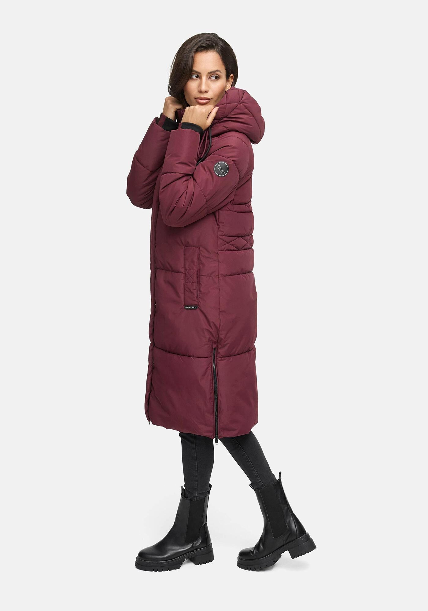 Marikoo Winterjacke »Marikoo Michikoo Damen Winterjacke gesteppt N082«