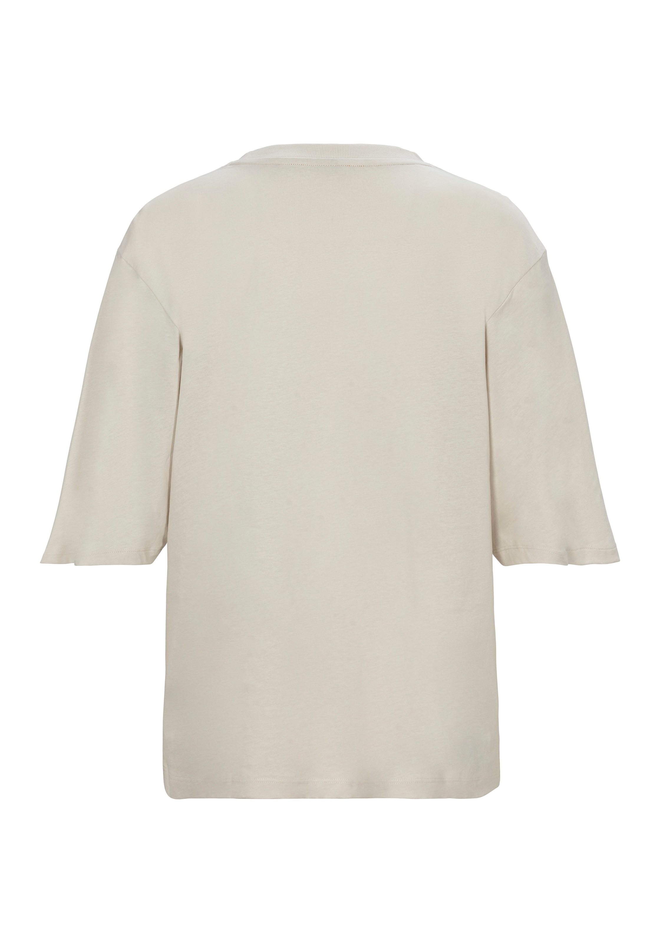 BOSS ORANGE T-Shirt »Enis Premium Damenmode«, mit weiten Ärmeln