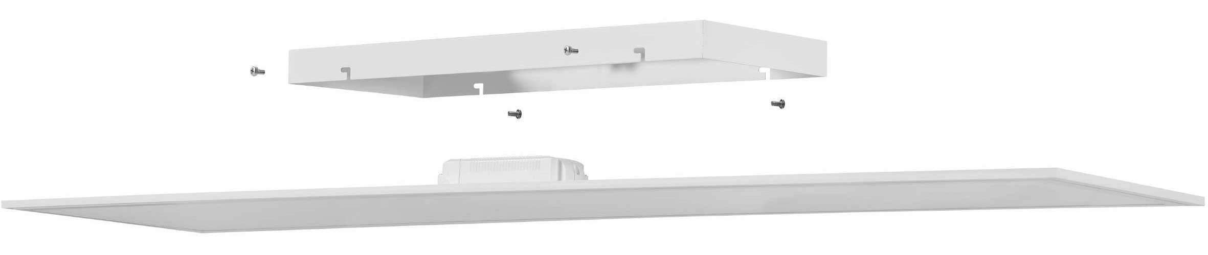 EGLO Deckenleuchte »SALOBRENA-Z« LED-Modul 1 Stk. warmweiß - kaltweiß Disco-Modus, App/Sprachsteuerung Alexa,120x30x5cm, exkl. Fernbedienung