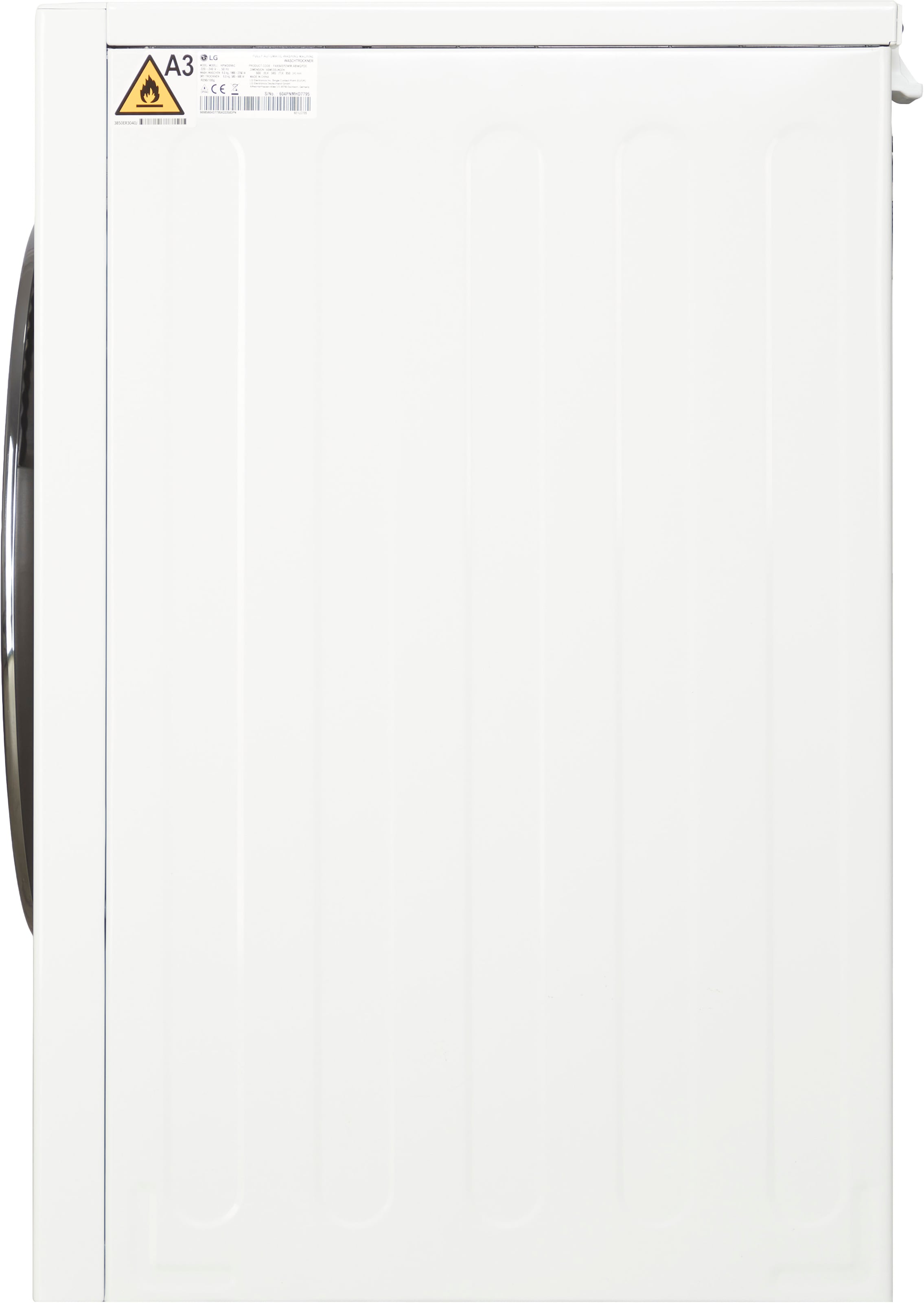 LG Waschtrockner »HPWD096C« X-Serie 9 kg /6 kg 70 dB(A) Easy-Touch Drehregler, Wärmepumpe, TurboWash+Dry, AI Wash+Dry