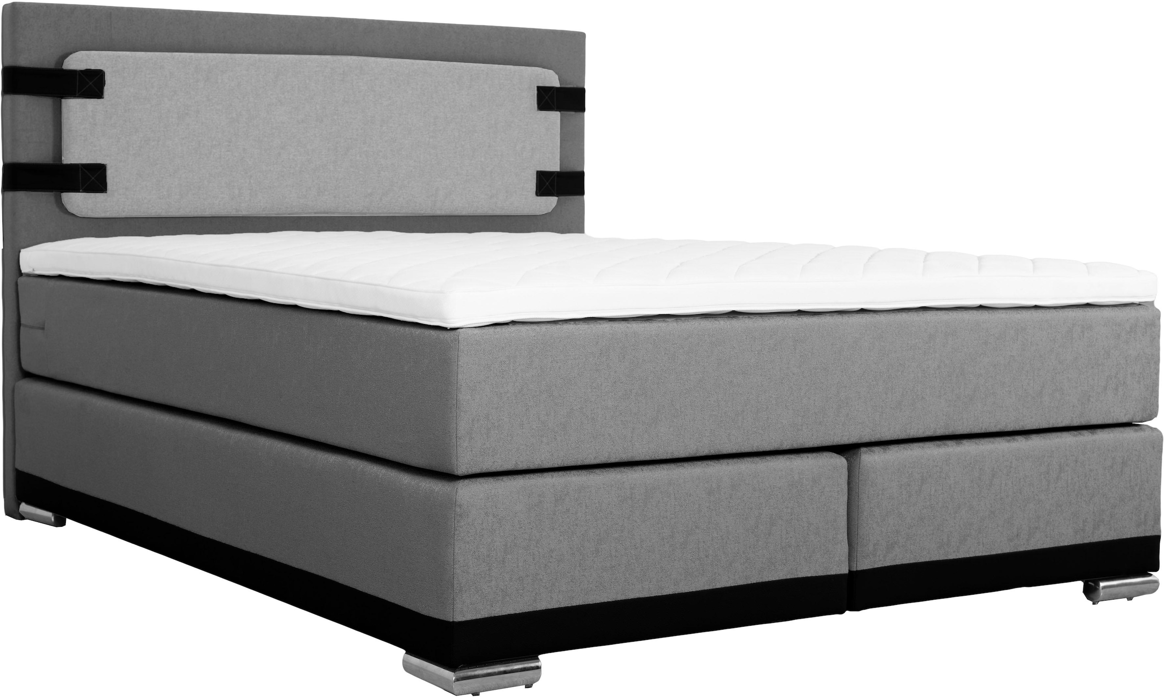INOSIGN Boxspringbett »Strada«, incl. Topper, 3 Breiten, 3 Härtegrad-Ausführungen