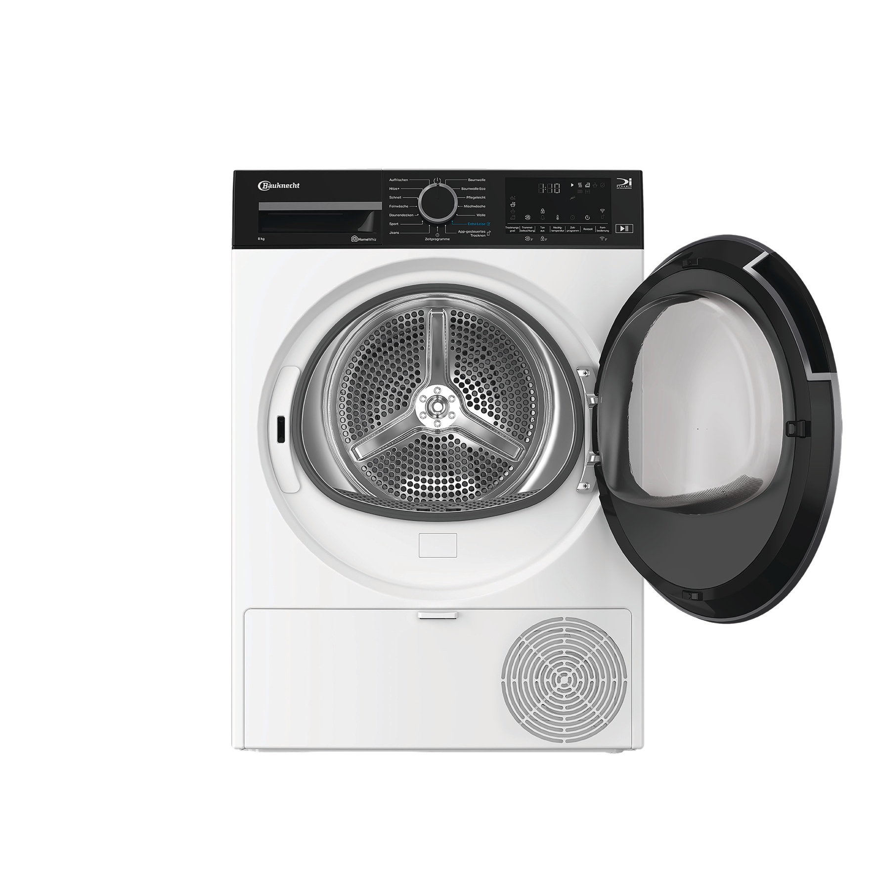 BAUKNECHT Wärmepumpentrockner »TR SUPER ECO 8A« Silent Spin – leises Trocknen dank optimierter Trommelbeschichtung