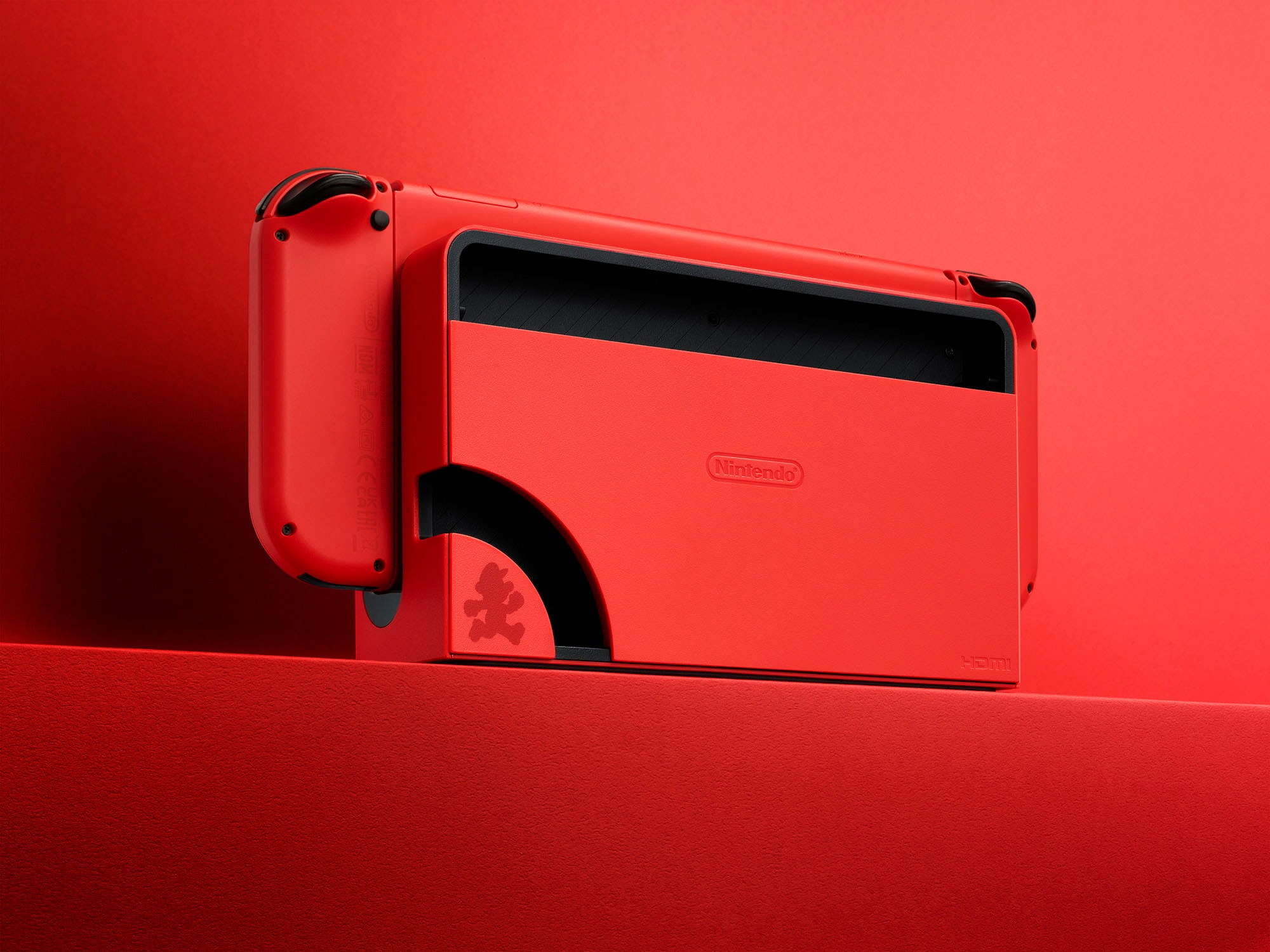 Nintendo Switch Spielekonsole »OLED Modell Mario-Edition« ➥ 3 Jahre XXL  Garantie