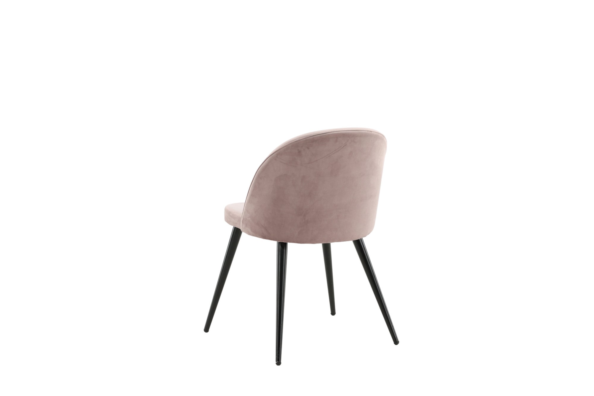 Venture Home Esszimmerstuhl »Velvet, 2er-Set Esszimmerstühle mit Samtbezug, 150 kg belastbar« () 2 Stk.Polsterstuhl, weicher Bezug, Metallbeine, abgerundet