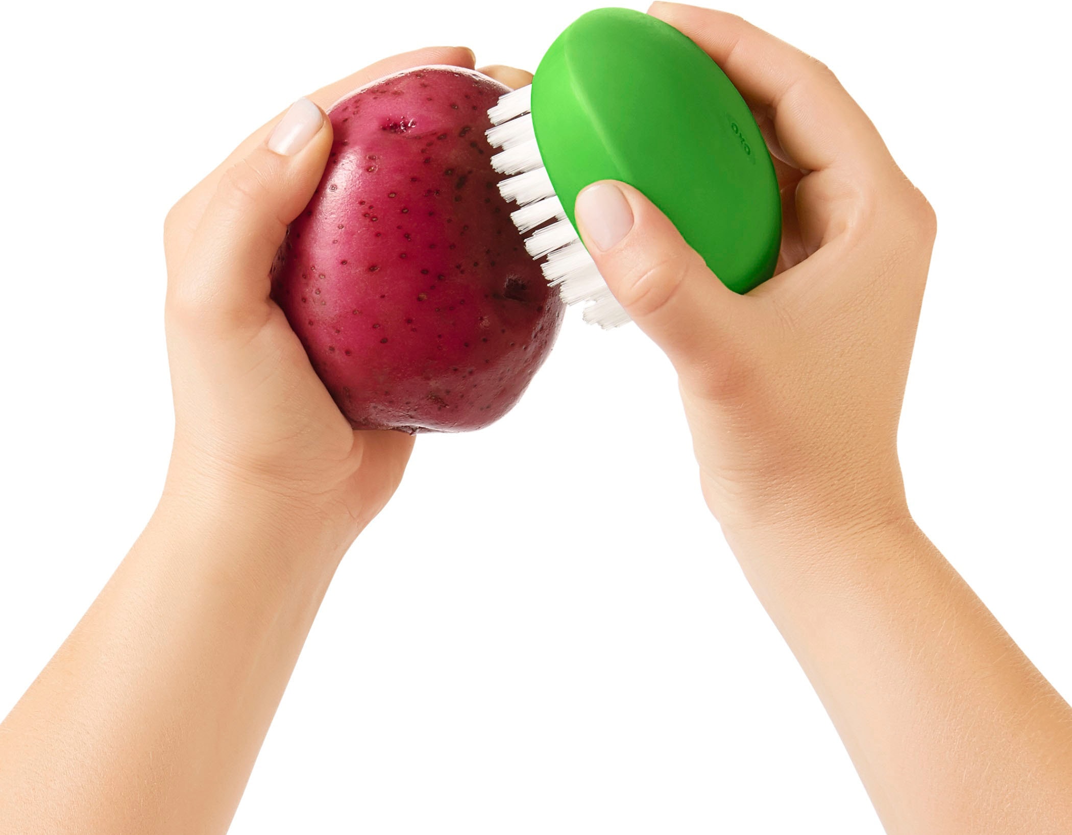 OXO Good Grips Reinigungsbürste aus Kunststoff Gemüsebürste/Nylonbürste