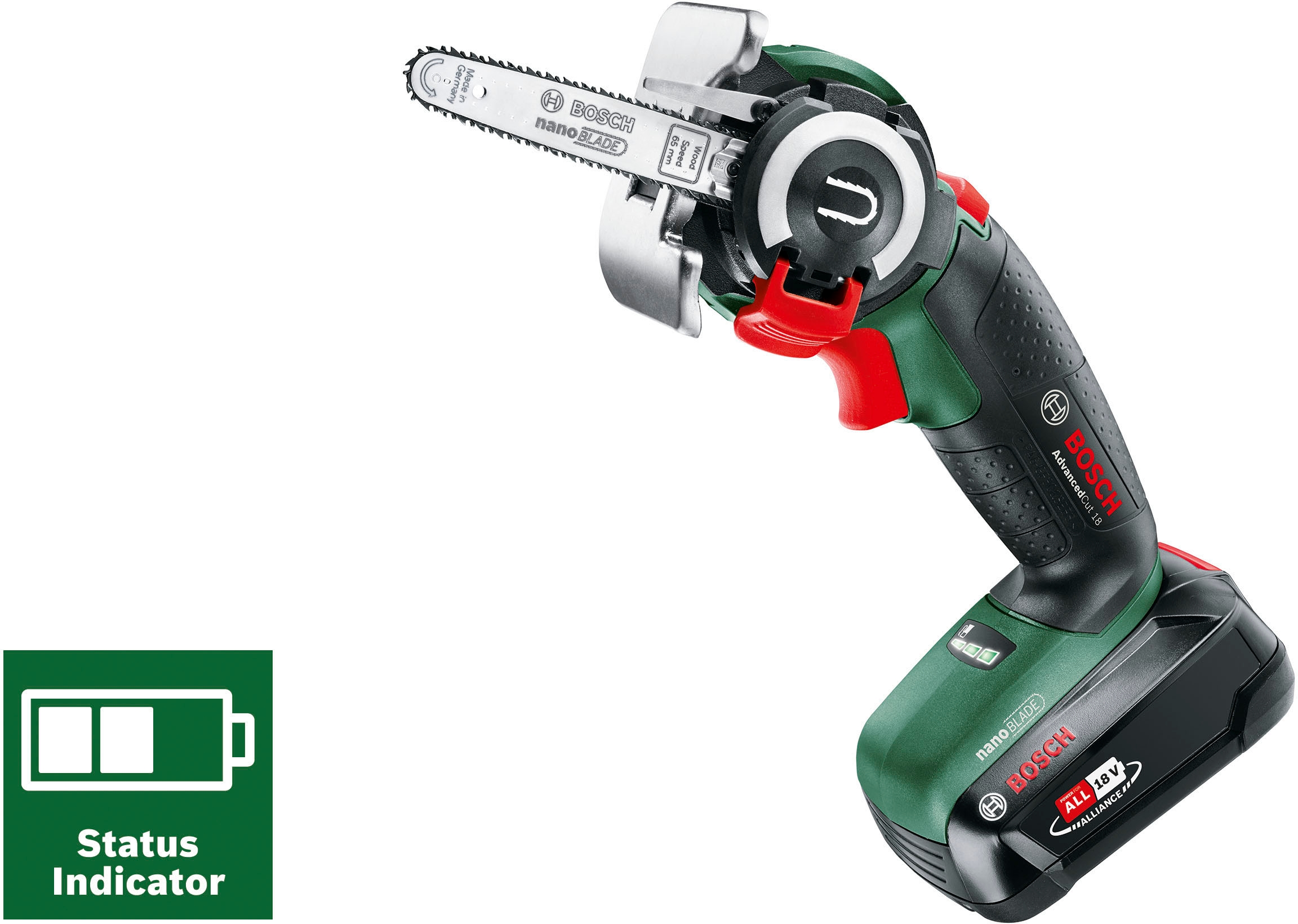 Bosch Home & Garden Akku-Säge »NanoBlade-Säge AdvancedCut 18«, 18 V, ohne Akku und Ladegerät