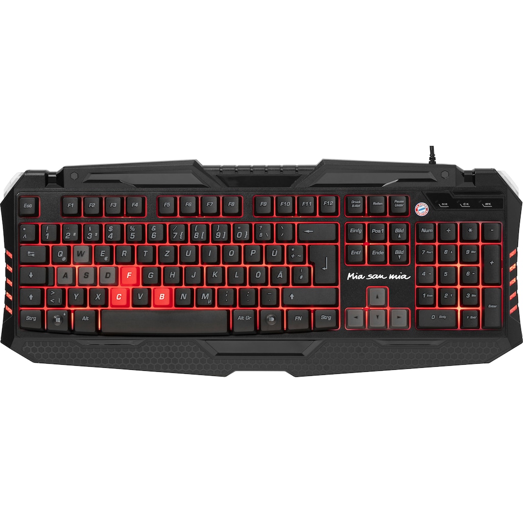 Snakebyte Gaming-Tastatur »FC Bayern München PC-Gaming Tastatur«