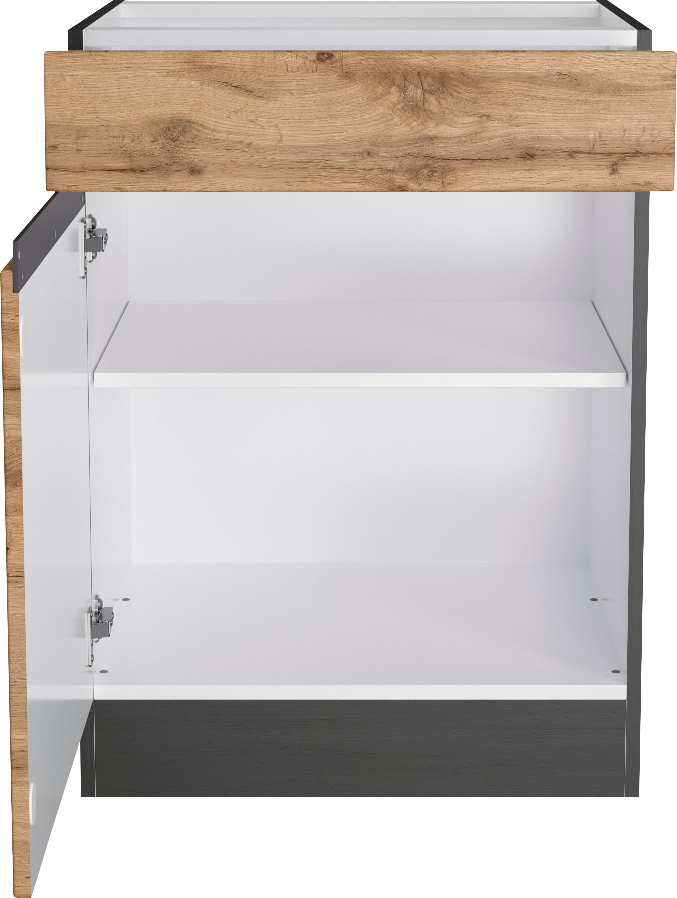 KOCHSTATION Unterschrank »KS-Riesa«, Breite 60 cm, MDF-Fronten