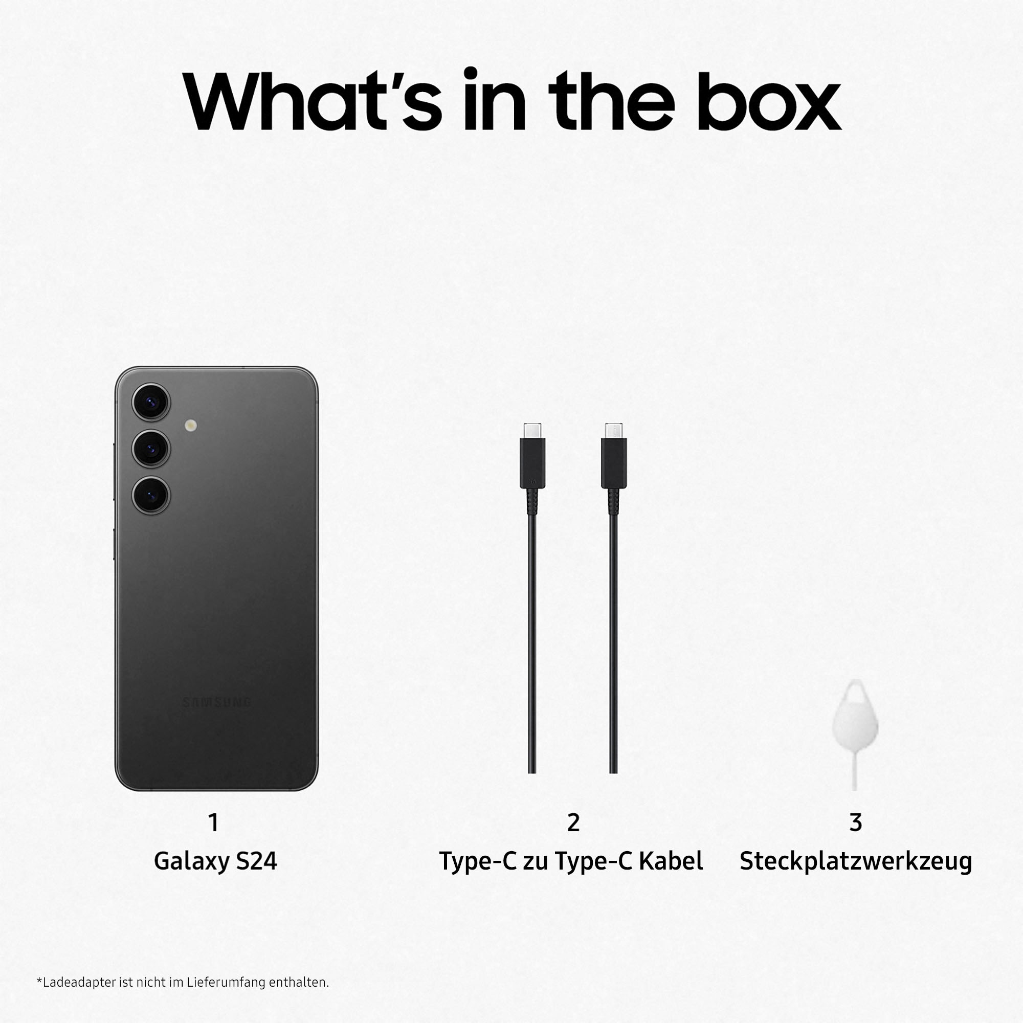 Samsung Smartphone »Galaxy S24« Onyx Black AI-Funktionen