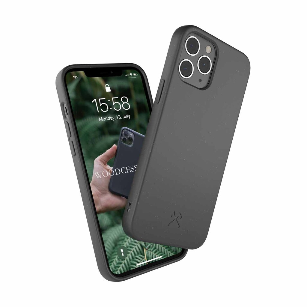 Woodcessories Smartphone-Hülle »Bio Case«, iPhone 12 Pro Max, 17 cm (6,7 Zoll)