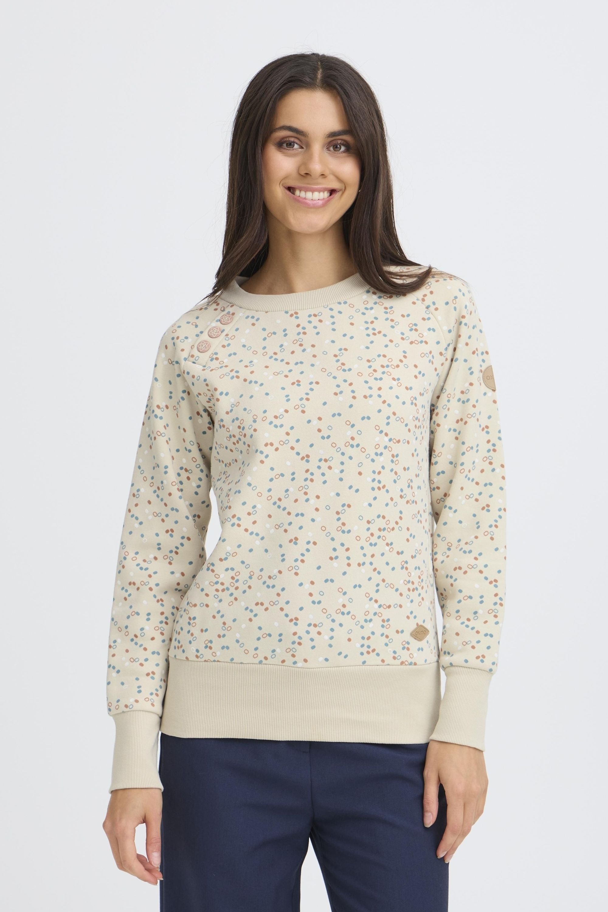 OXMO Longpullover »Sweater OXBEA SWEATSHIRT«