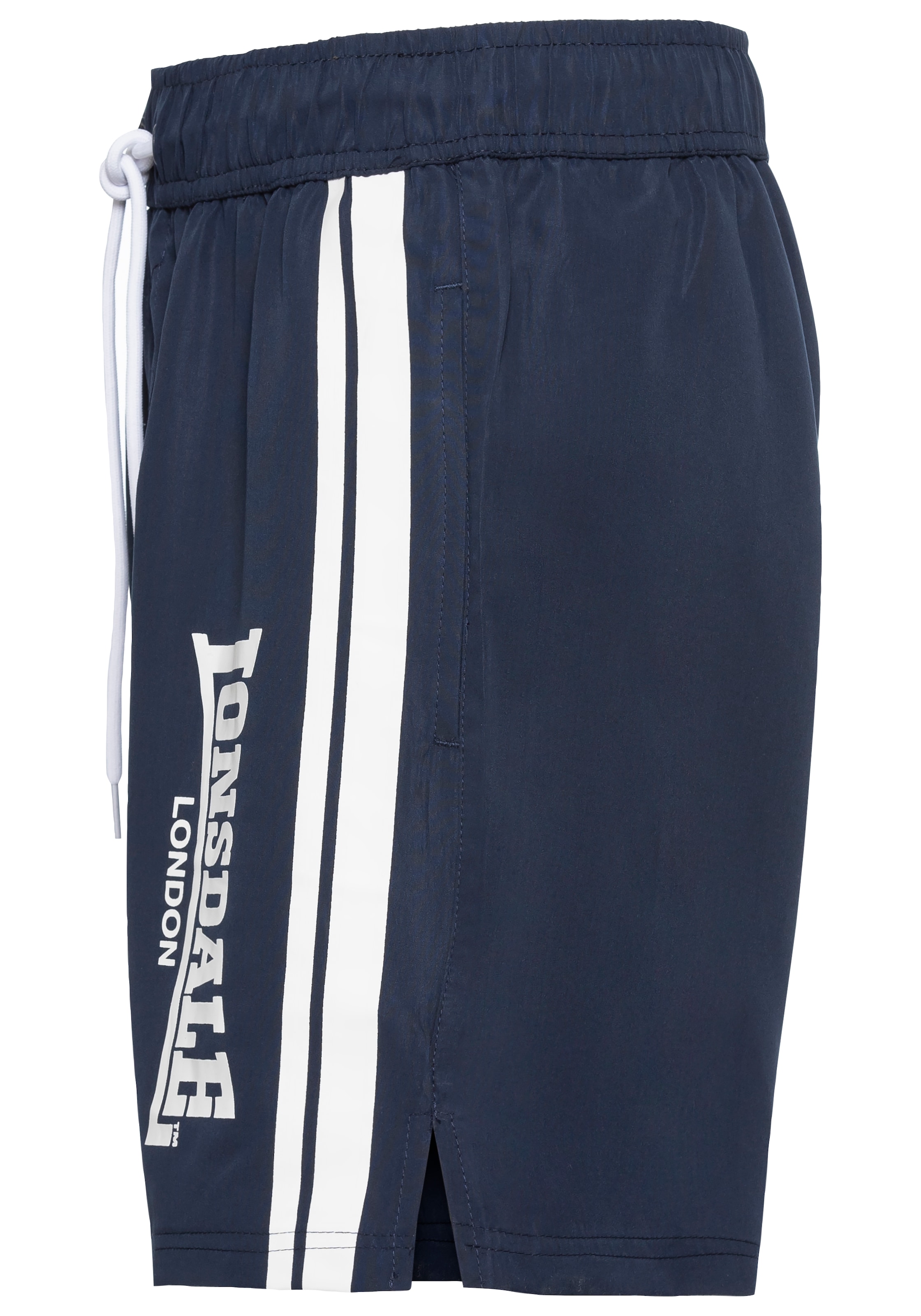 Lonsdale Shorts »TAMESIDE Badeshorts«, mit elastischem Bund und Kordelzug