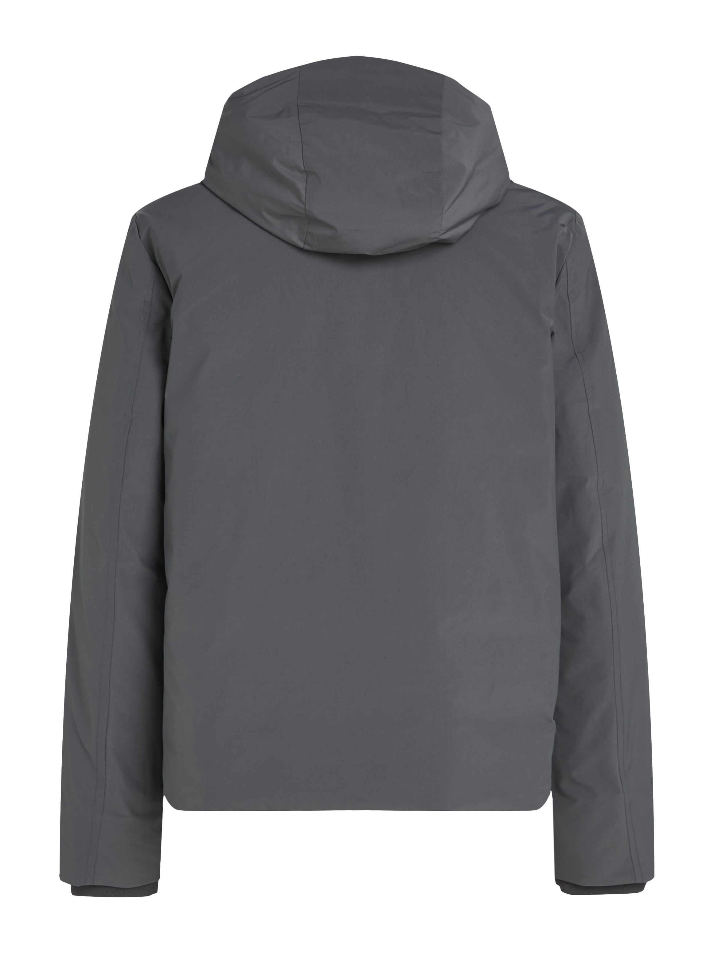 Calvin Klein Outdoorjacke »TECHNICAL NON-QUILT JACKET HOOD«, mit Kapuze, mit Logoprint