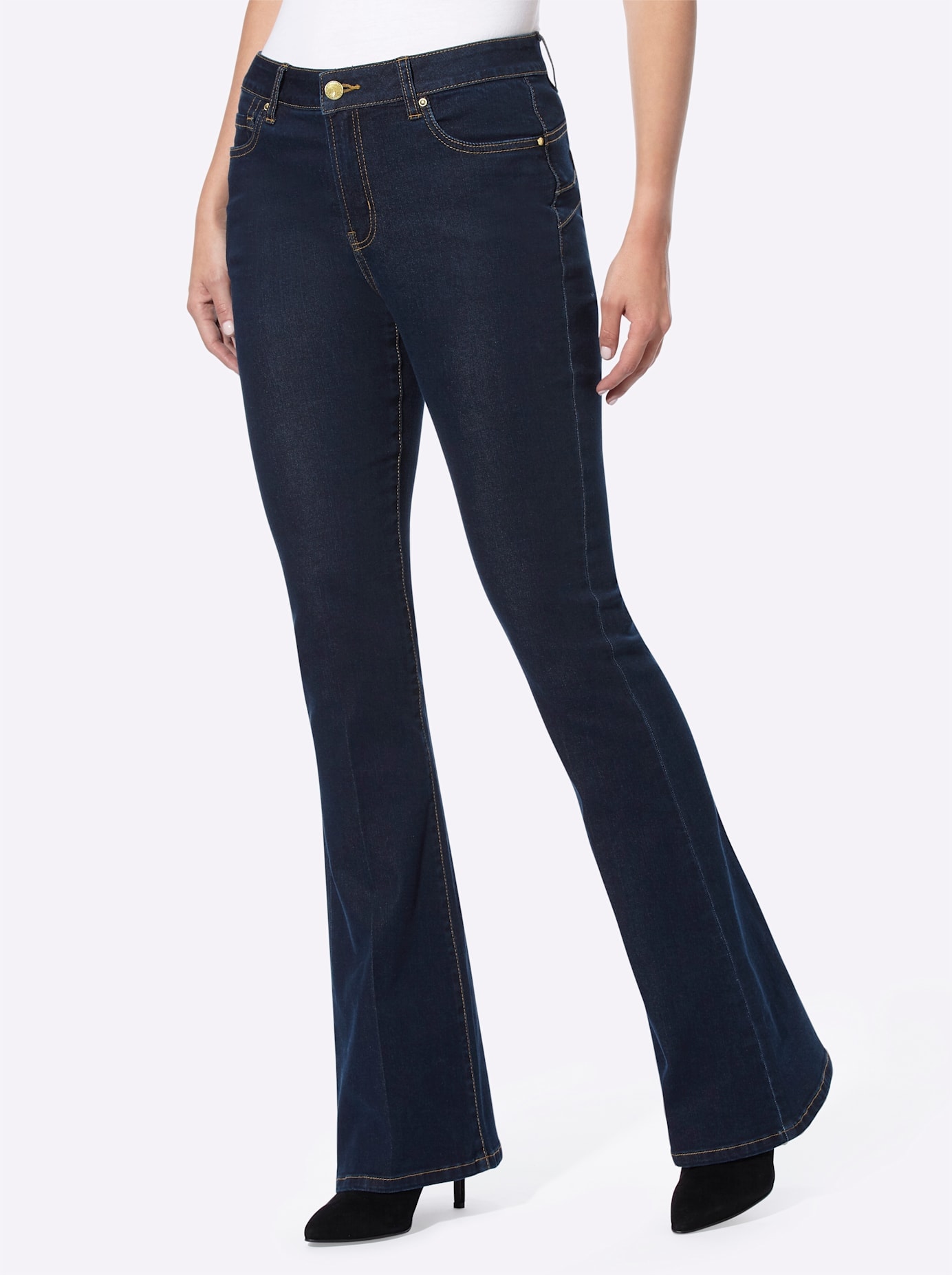 Push-up-Jeans, (1 tlg.)