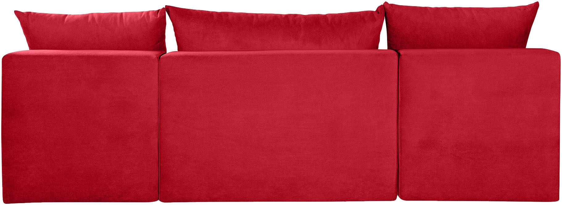 COLLECTION AB »Pico U-Form« Wohnlandschaft,2 X Ottomane,Polyätherschaum Polsterung