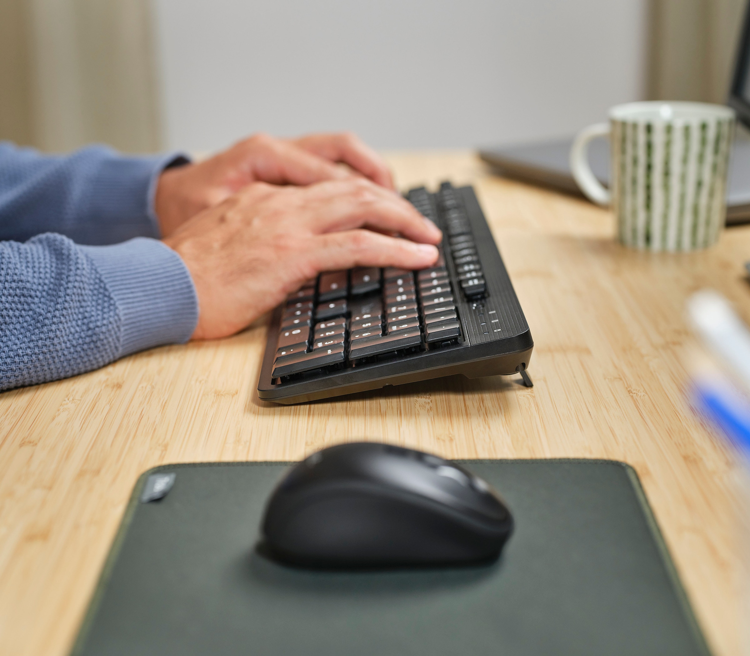 Trust Tastatur- und Maus-Set »Ody II Still«