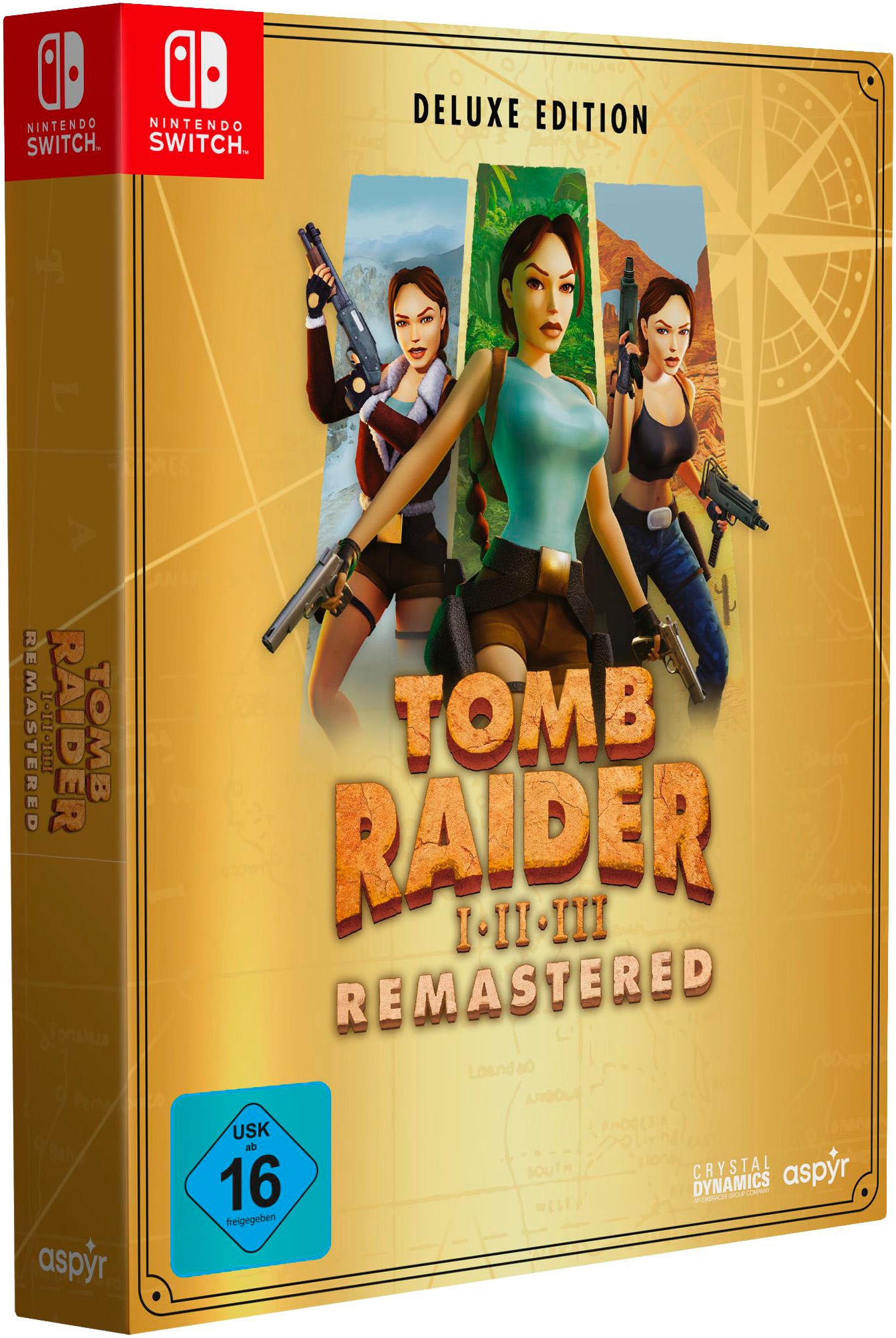 Aspyr Media Spielesoftware »Tomb Raider I-III Remastered Deluxe Edition«, Nintendo Switch