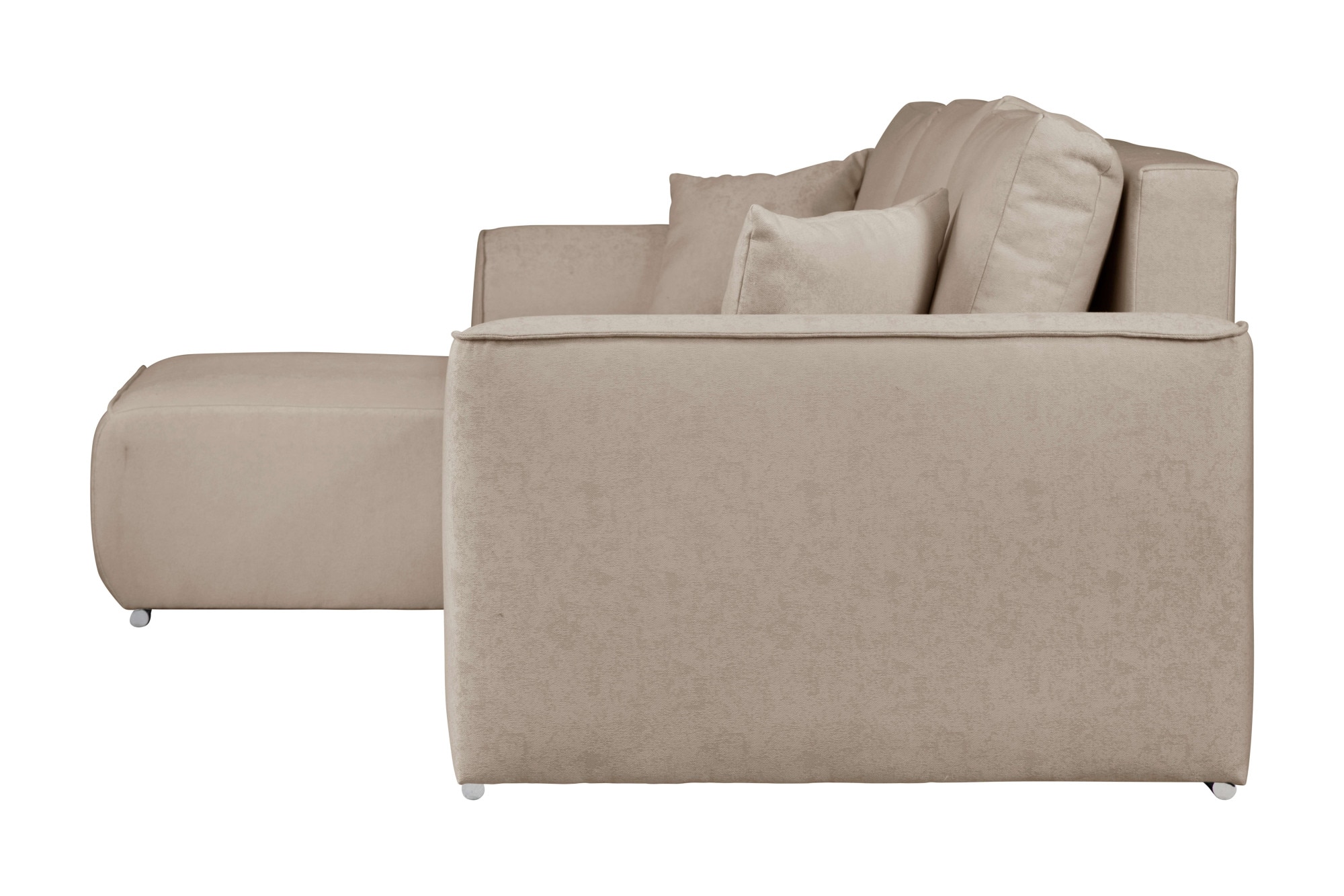 INOSIGN Ecksofa »BEATRICE optionale Schlafsofa mit Bettkasten, B/T/H: 265/170/86 cm«, L-Form, wahlweise auch mit Bettfunktion und Bettkasten