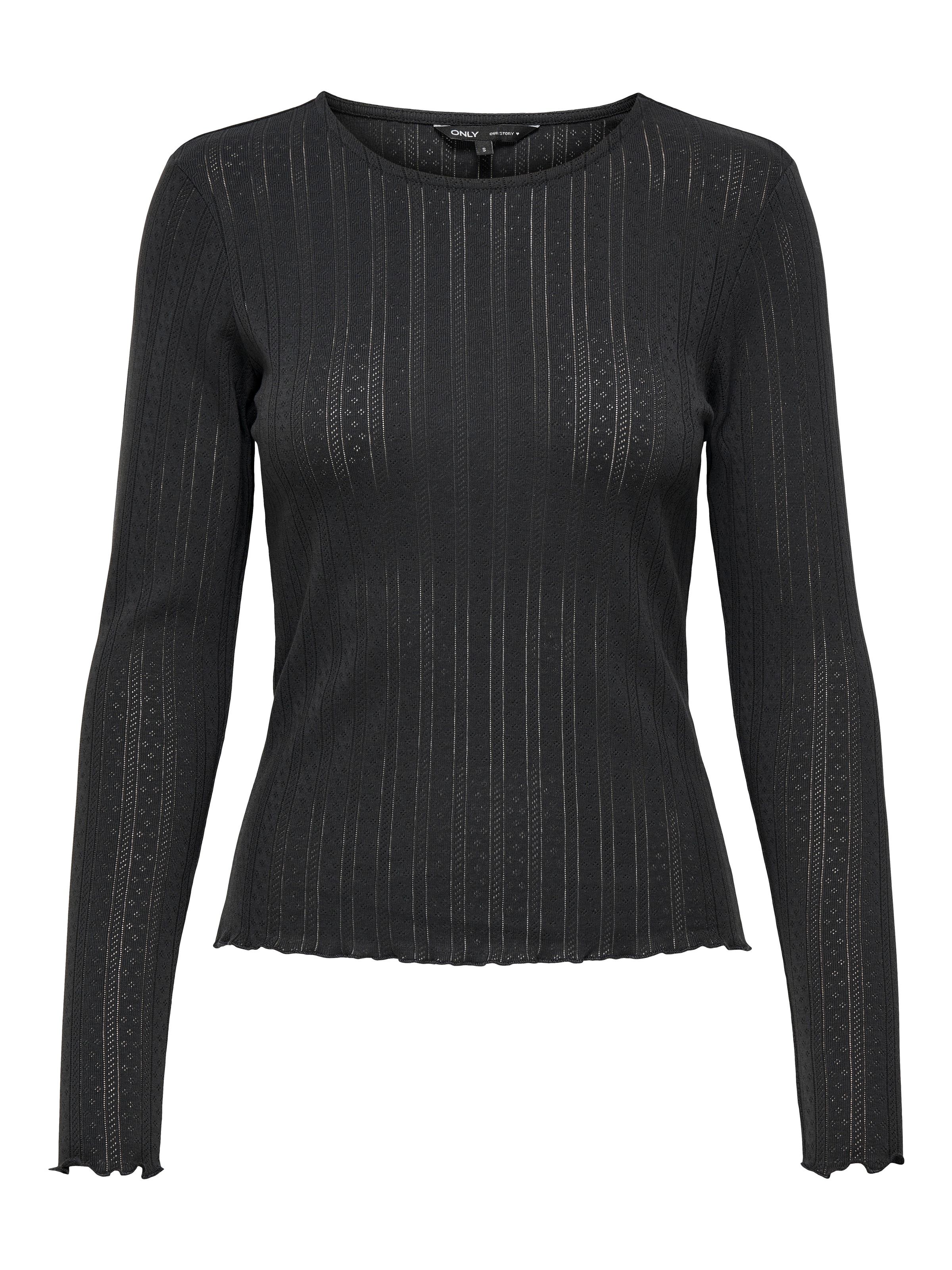 ONLY Langarmshirt »ONLCARLOTTA L/S TOP NOOS JRS«