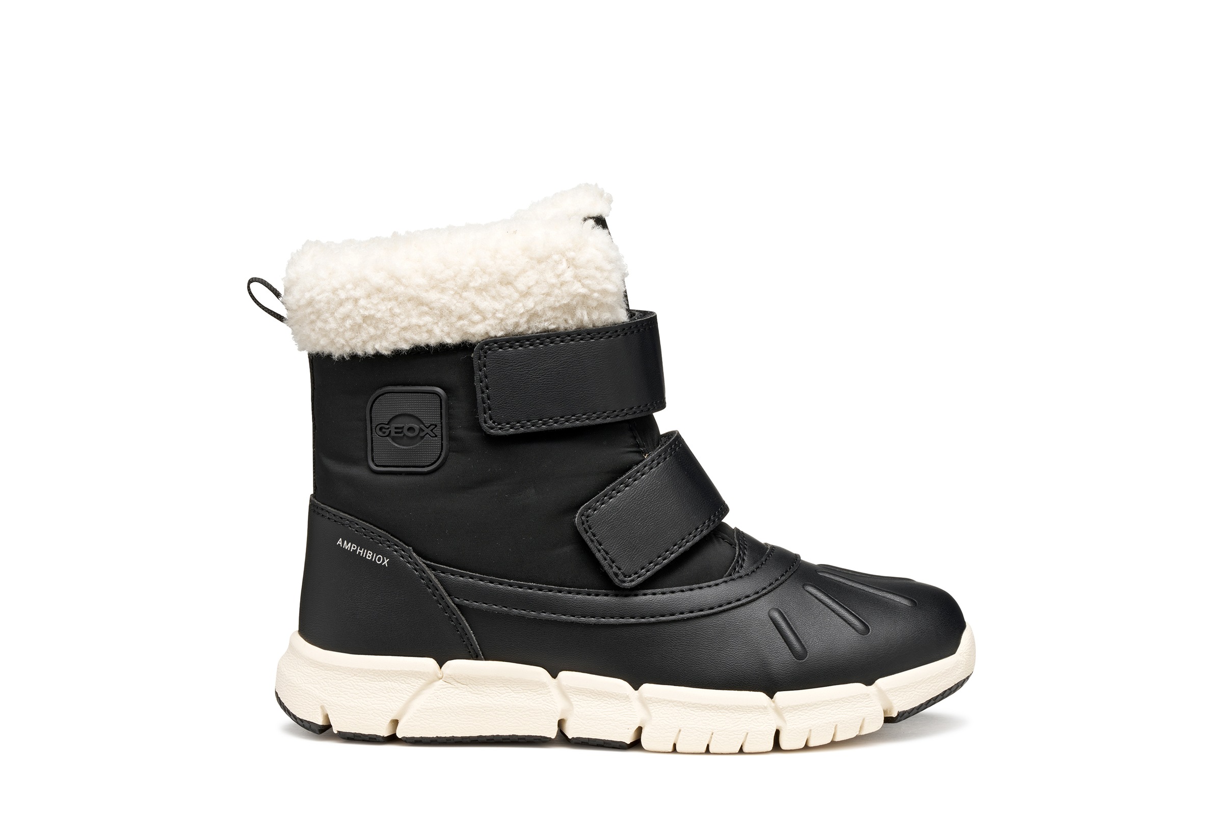 Geox Winterboots »J FLEXYPER GIRL B AB«  Snowboots, Klettstiefel mit Warmfutter, Größenschablone zum Download