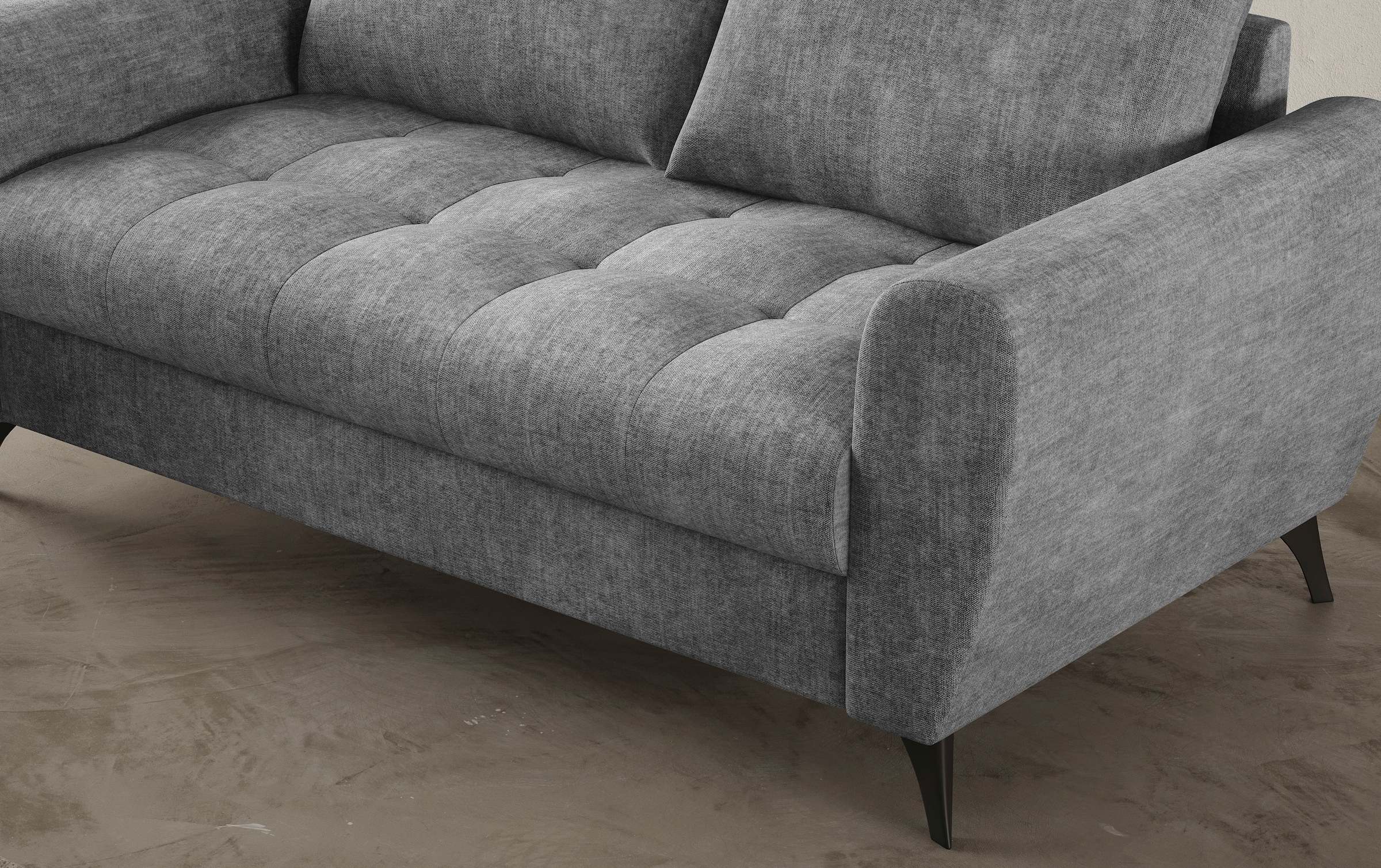 Mr. Couch 2,5-Sitzer »Blackburn II« Wahlweise mit Kaltschaumpolsterung bis 140 kg belastbar