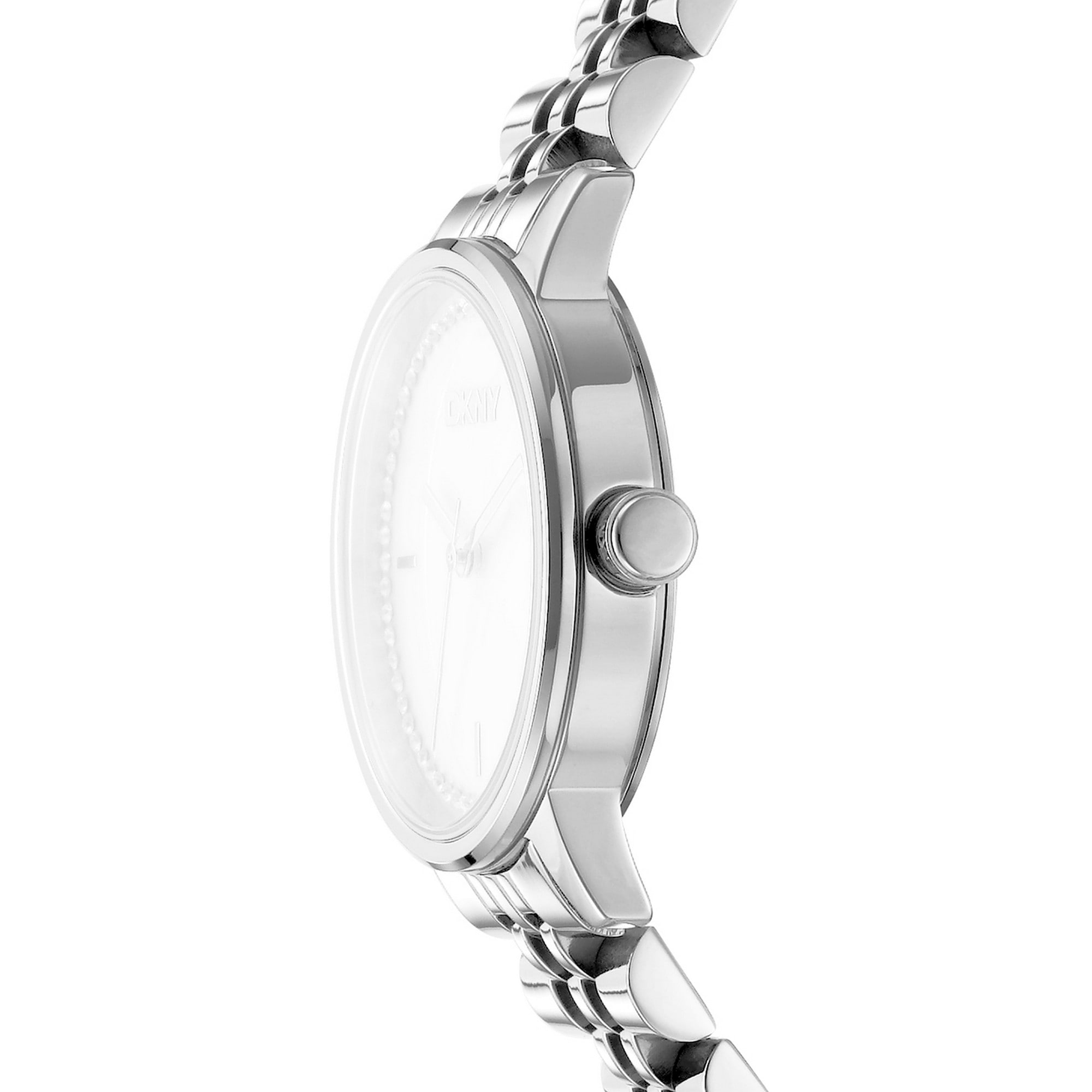 DKNY Quarzuhr »Everyday« Armbanduhr, Damenuhr, Edelstahlarmband, analog