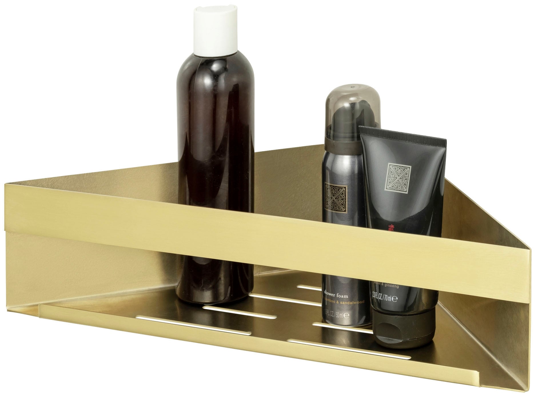 WENKO Badorganizer »Turbo-Loc® Eckablage Genova«, Befestigen ohne Bohren