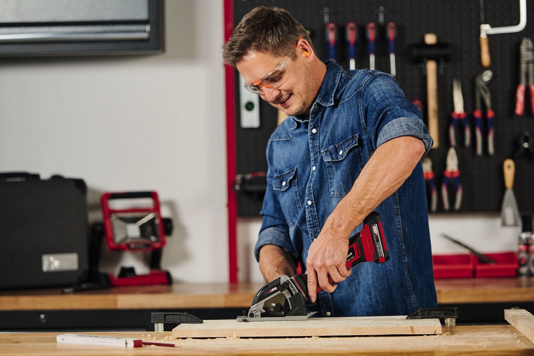 Einhell Akku-Handkreissäge »TE-CS 18/89 Li - Solo« Mini, ohne Akku und Ladegerät