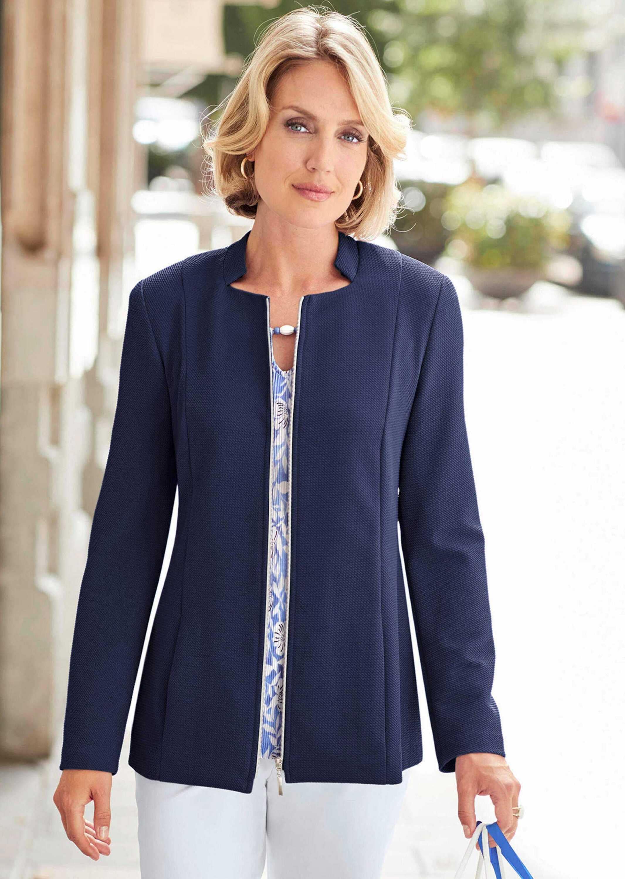 GOLDNER Jackenblazer »Blazer in leicht elastischer Qualität«