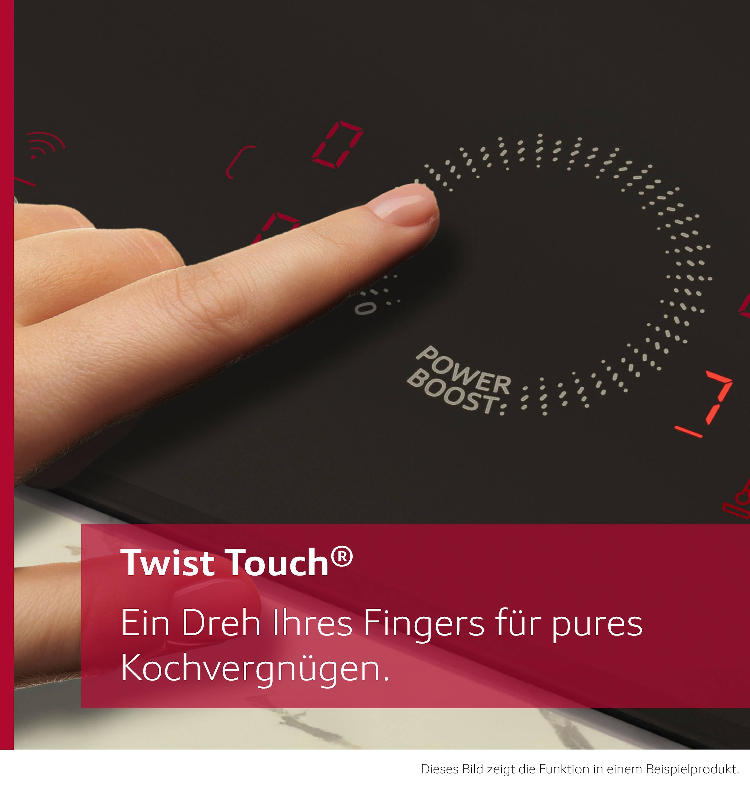 NEFF Induktions-Kochfeld »T56FHS1L0« Twist Touch® Steuerung per Fingerdreh und große Induktionszone