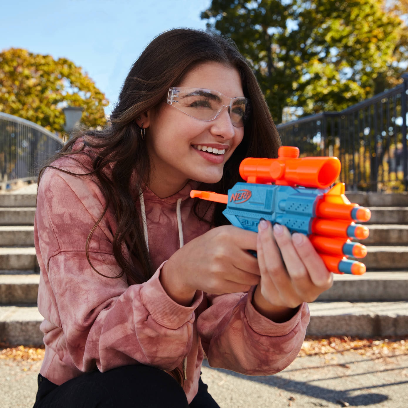 Hasbro Blaster »Nerf Elite 2.0 Prospect QS-4«, inklusive 8 Darts