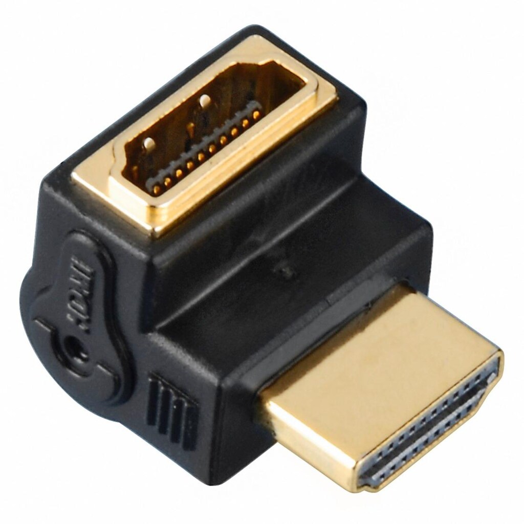 AVINITY HDMI-Adapter »High Speed HDMI™-Winkeladapter Up 90° Stecker - Kupplung«, HDMI zu HDMI