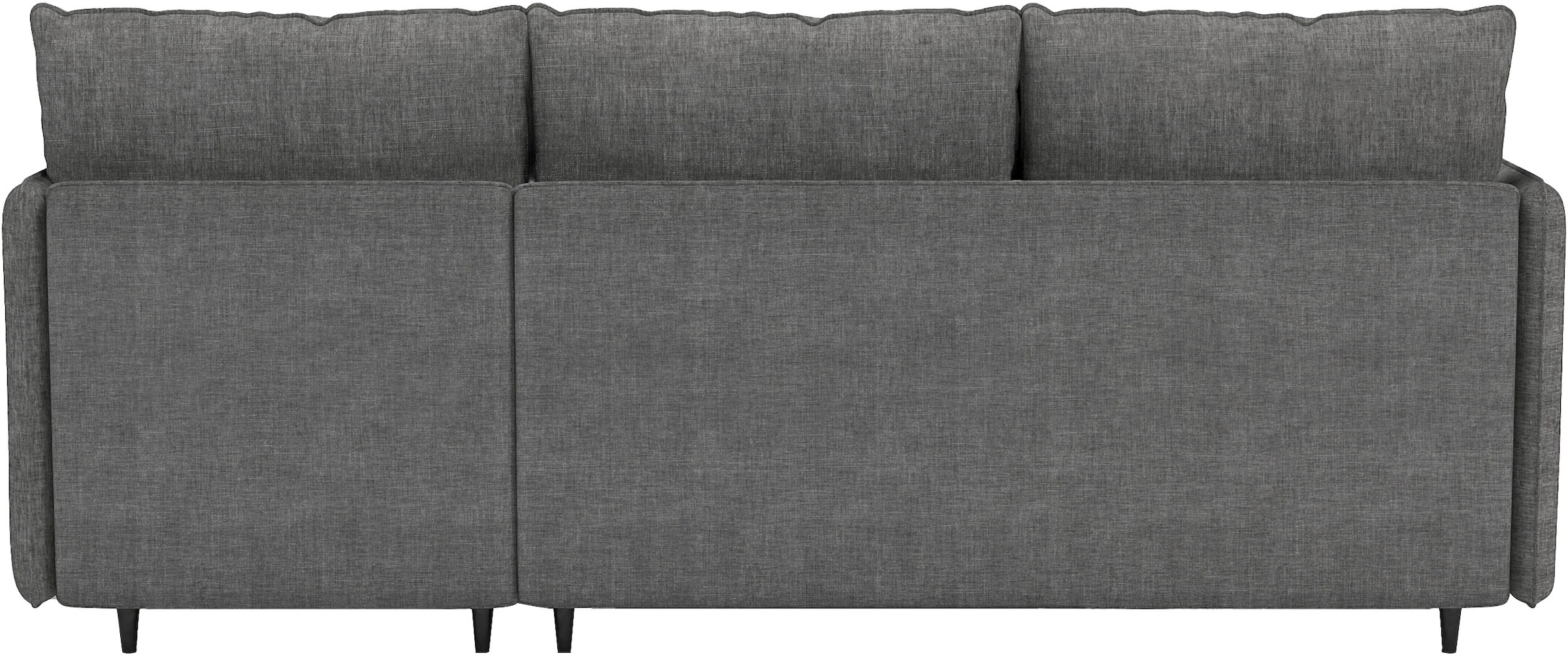 Dorel Home Ecksofa »LINDHUS, L-Form, verschiedene Stellvarianten, Loungesofa, Schlaf-Liege«, Wohnlandschaft, mit Recamiere, großer Bettkasten, Cord, Chenille