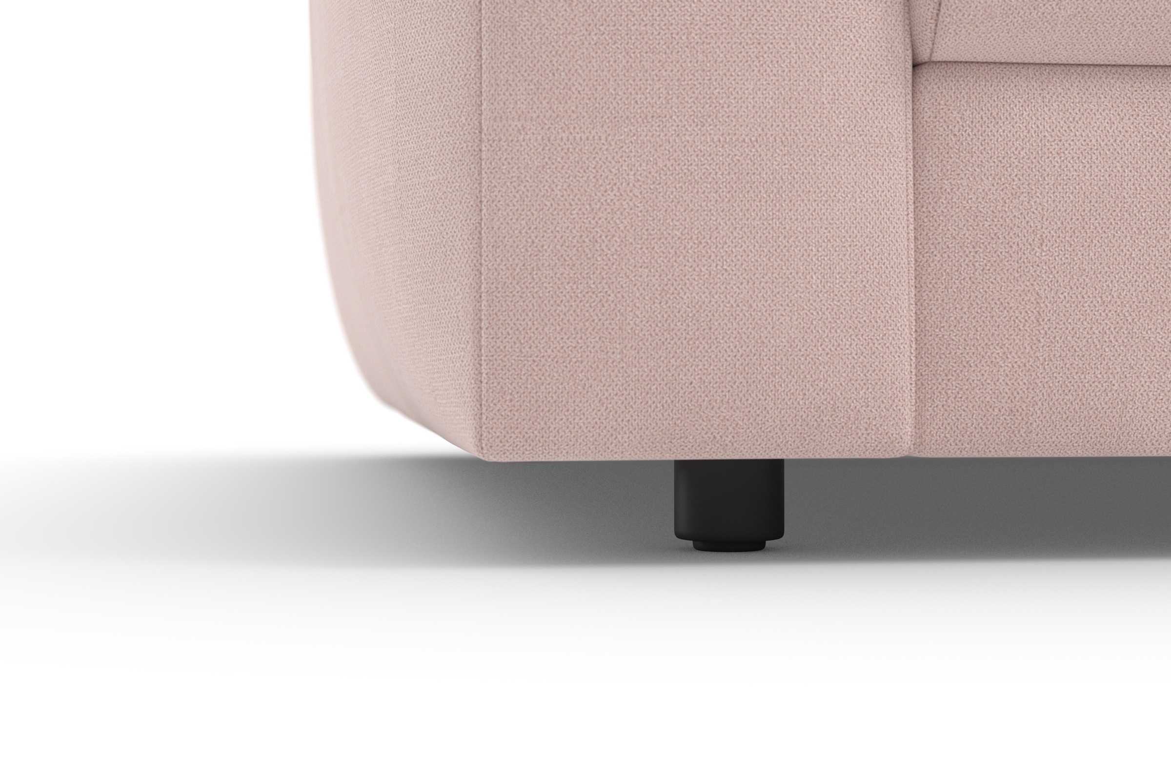 TRENDMANUFAKTUR Ecksofa »Bourbon Mega_Ecke mit tollem Sitzkomfort, Breite 250cm, L-Form« mit extra hohem Sitzkomfort, auch in Cord erhältlich