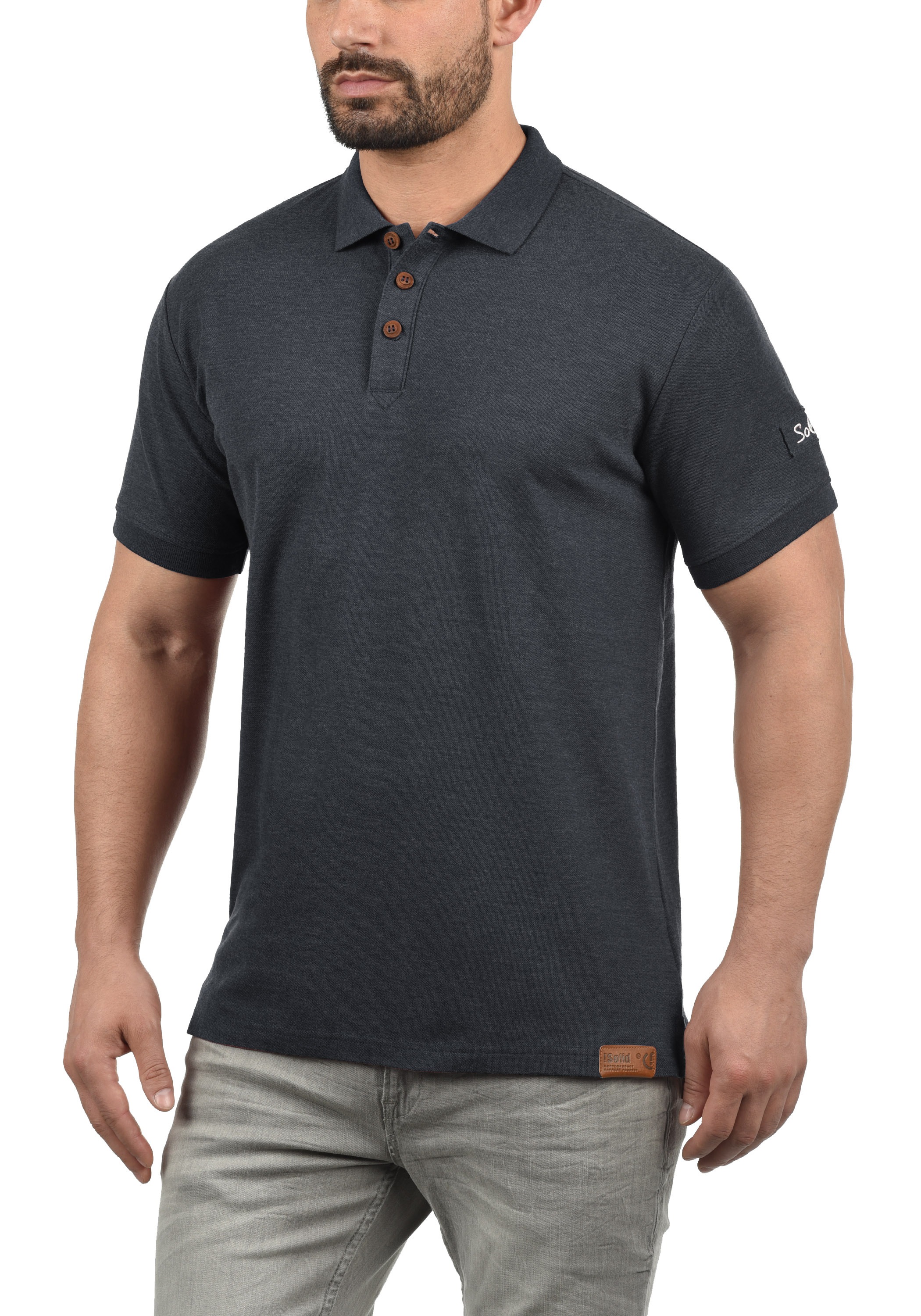 !Solid Poloshirt »Poloshirt SDTripPolo«